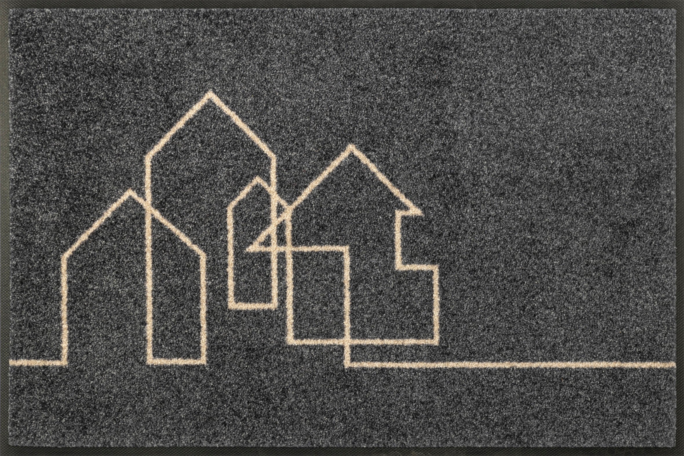 wash+dry by Kleen-Tex Fußmatte »Linestreet« rechteckig 7 mm Höhe