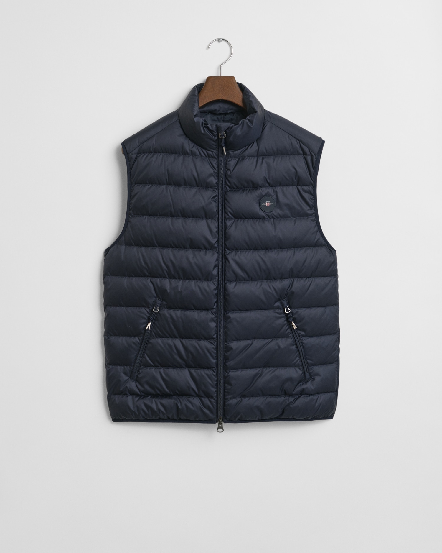Gant Steppweste »LIGHT DOWN VEST«, Stehkragen, leicht, 2-Wege Reißverschluss