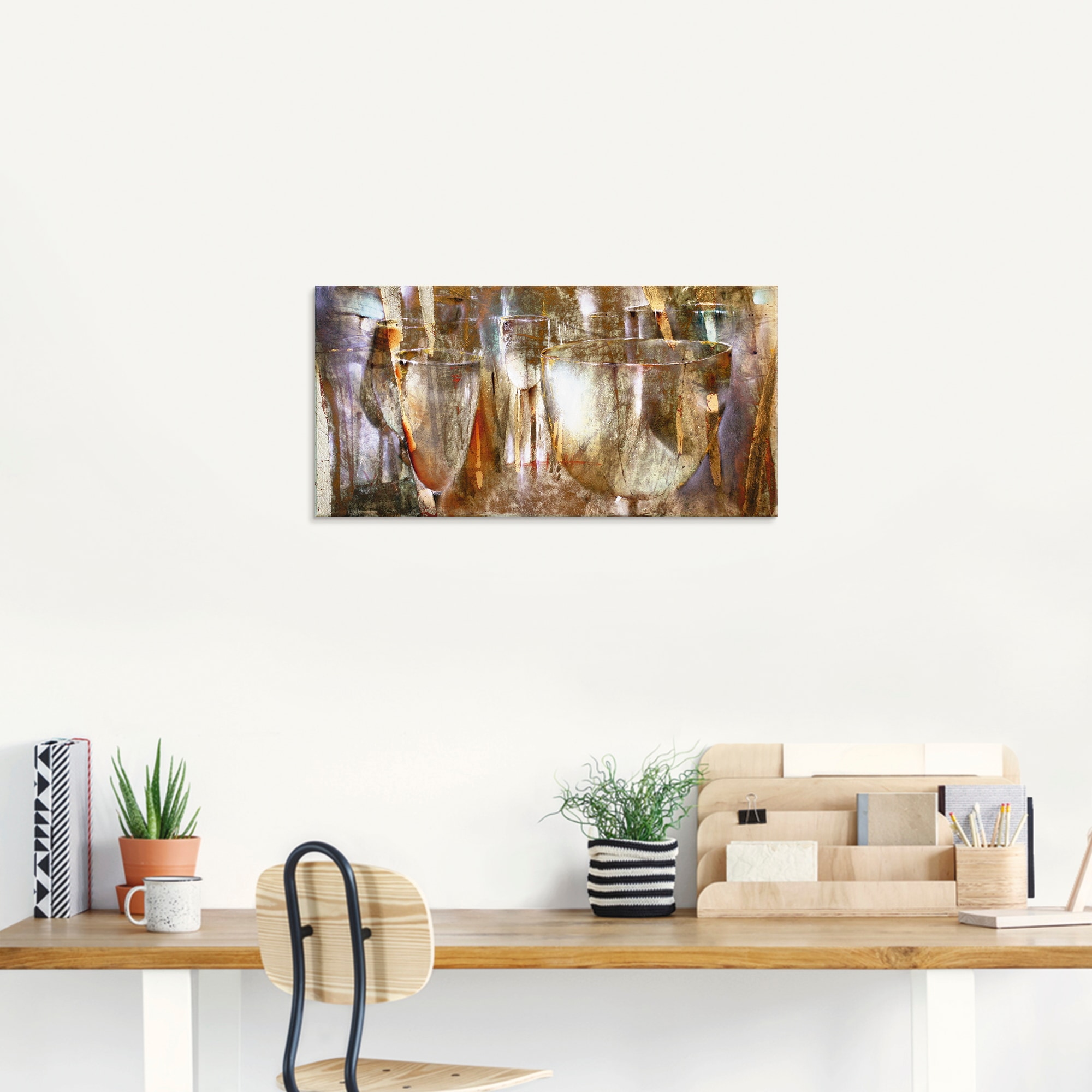 Artland Glasbild »Lichtspiel«, Getränke, (1 St.), in verschiedenen Größen