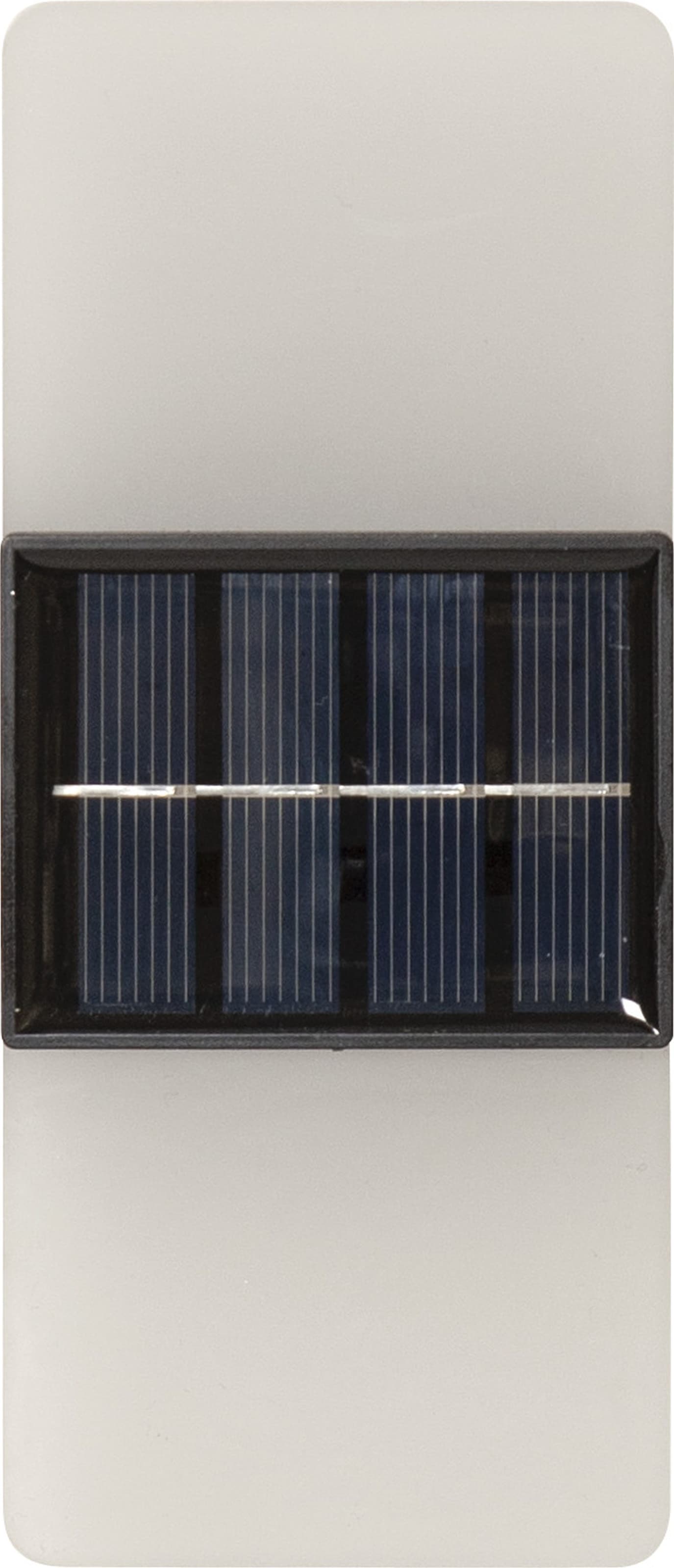 Parforce Traditional Hunting LED Solarleuchte »Solar-Wandleuchte Wandy Frost« LED-Board 1 Stk. Warmweiß 2 Lichtfarben, Dämmerungssensor