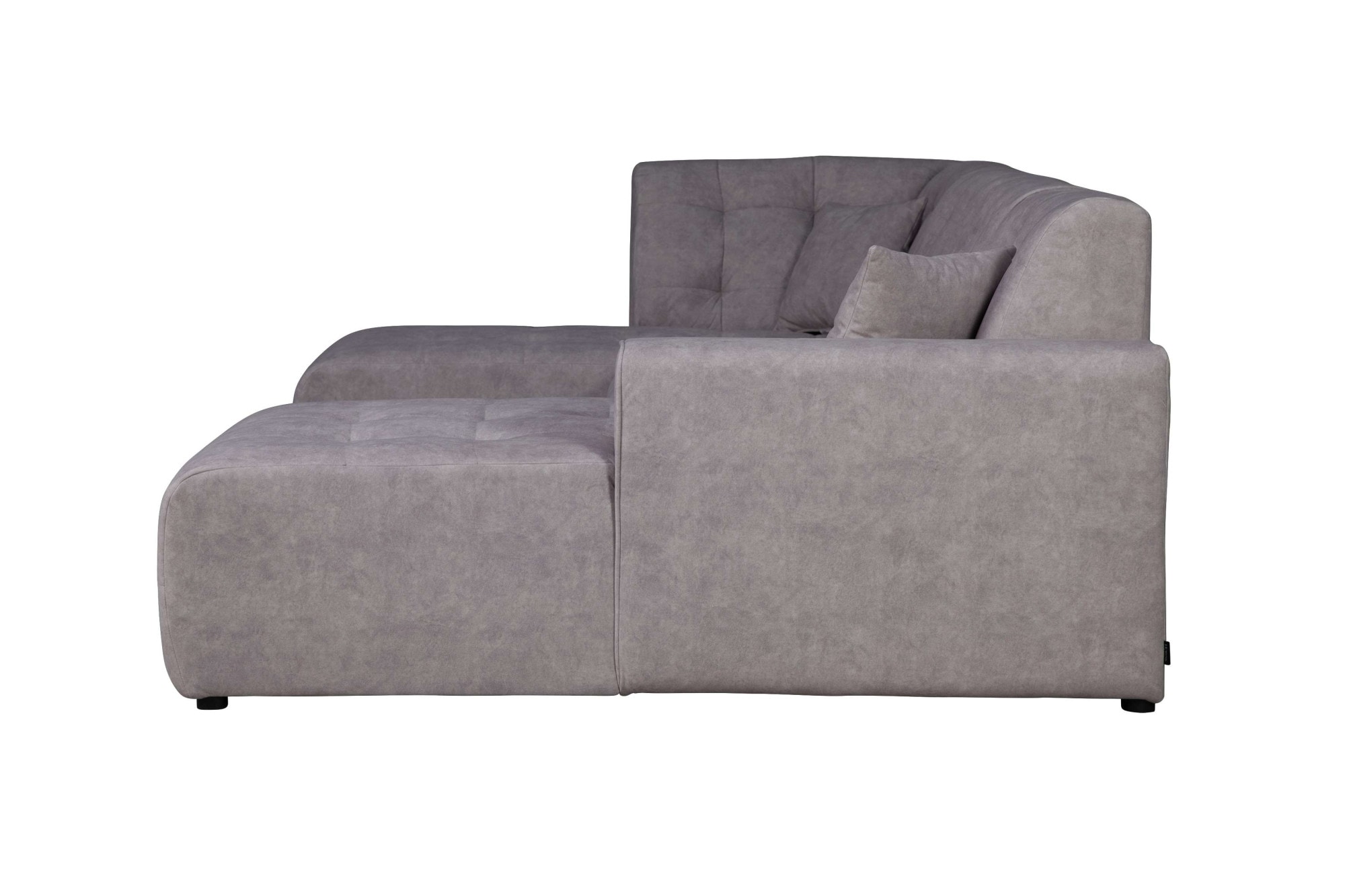 Home affaire Wohnlandschaft »Nosia U-Form«, incl. 2 Zierkissen, mit feiner Steppung