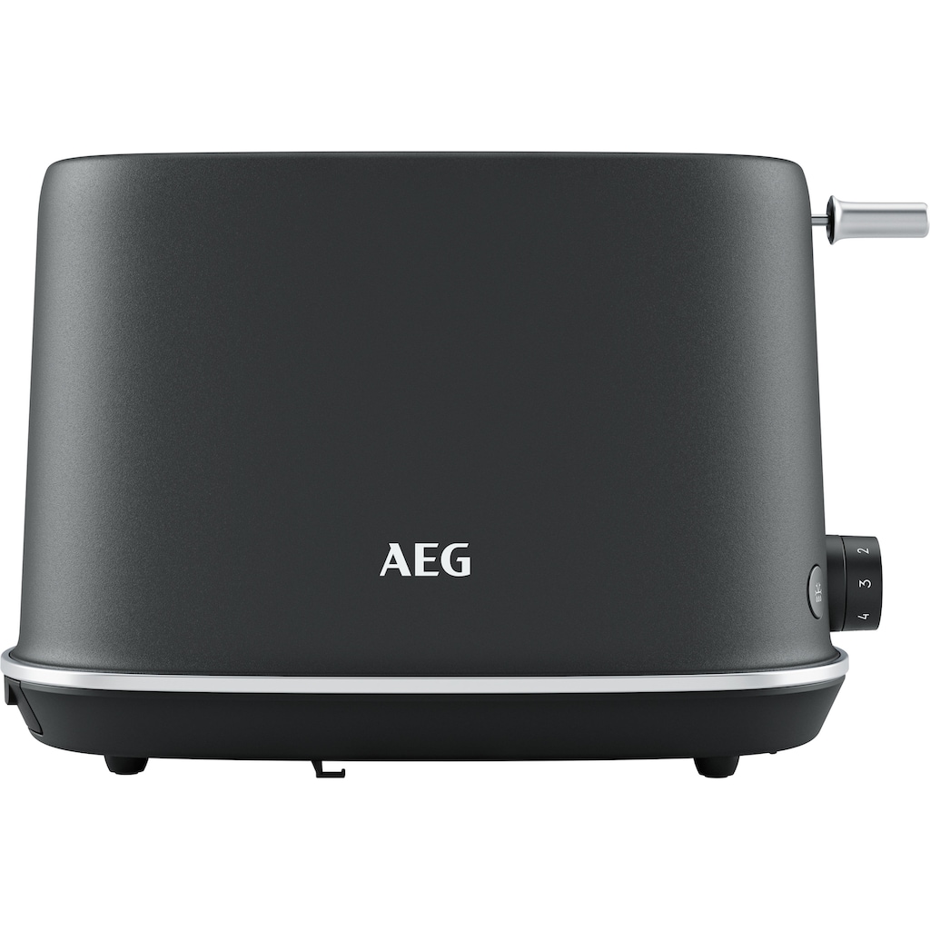 AEG Toaster »Gourmet 7 T7-1-6BP«, 2 kurze Schlitze, 980 W
