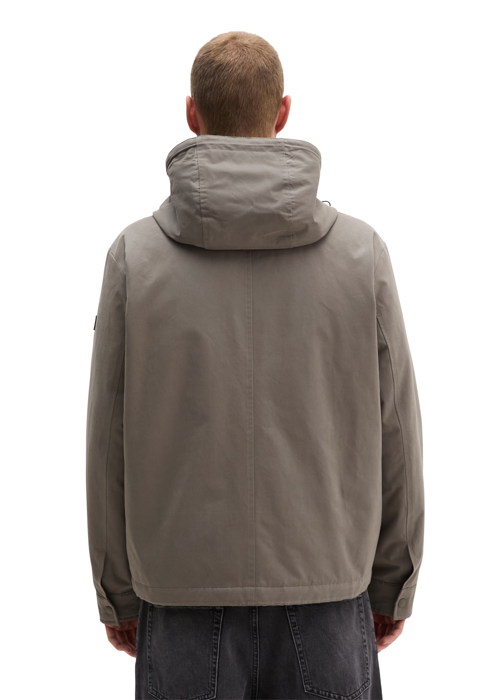 Marc O'Polo Blouson mit Kapuze regular mit abnehmbarer Kapuze