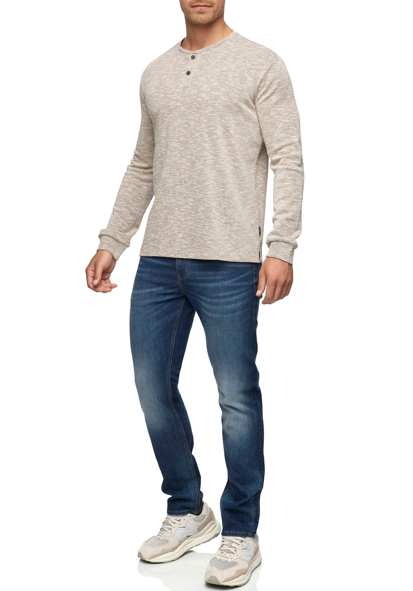 Indicode Langarmshirt »INVitus«