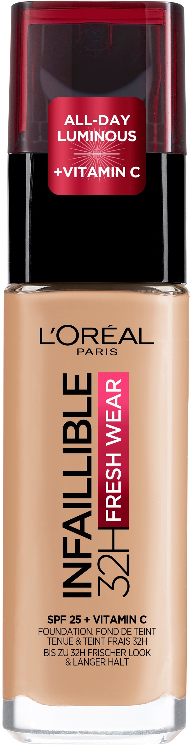 L'ORÉAL PARIS Foundation »Infaillible 32H Fresh Wear Make-up«, mit langanhaltender Formel