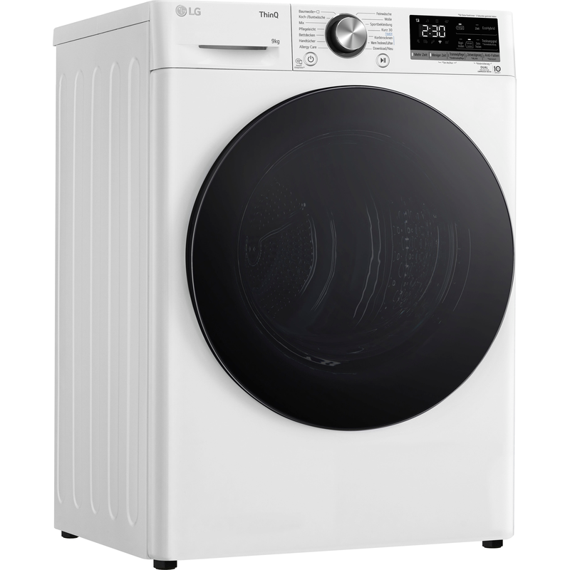 LG Wärmepumpentrockner »RT90V9W« Vivace 9 weiß Allergy Care: beseitigt bis zu 99,9% der Allergenen
