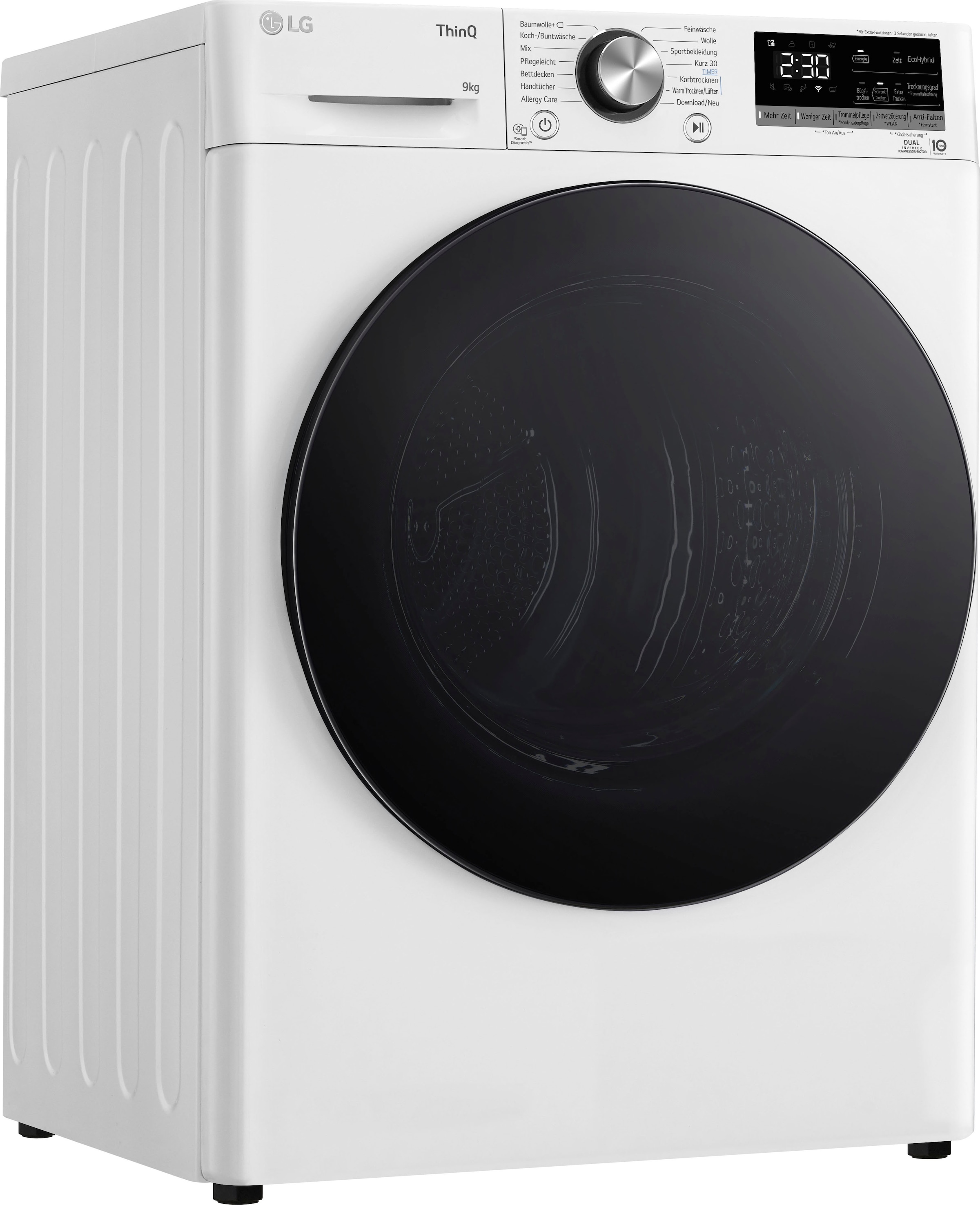 LG Wärmepumpentrockner »RT90V9W«, Vivace günstig online kaufen