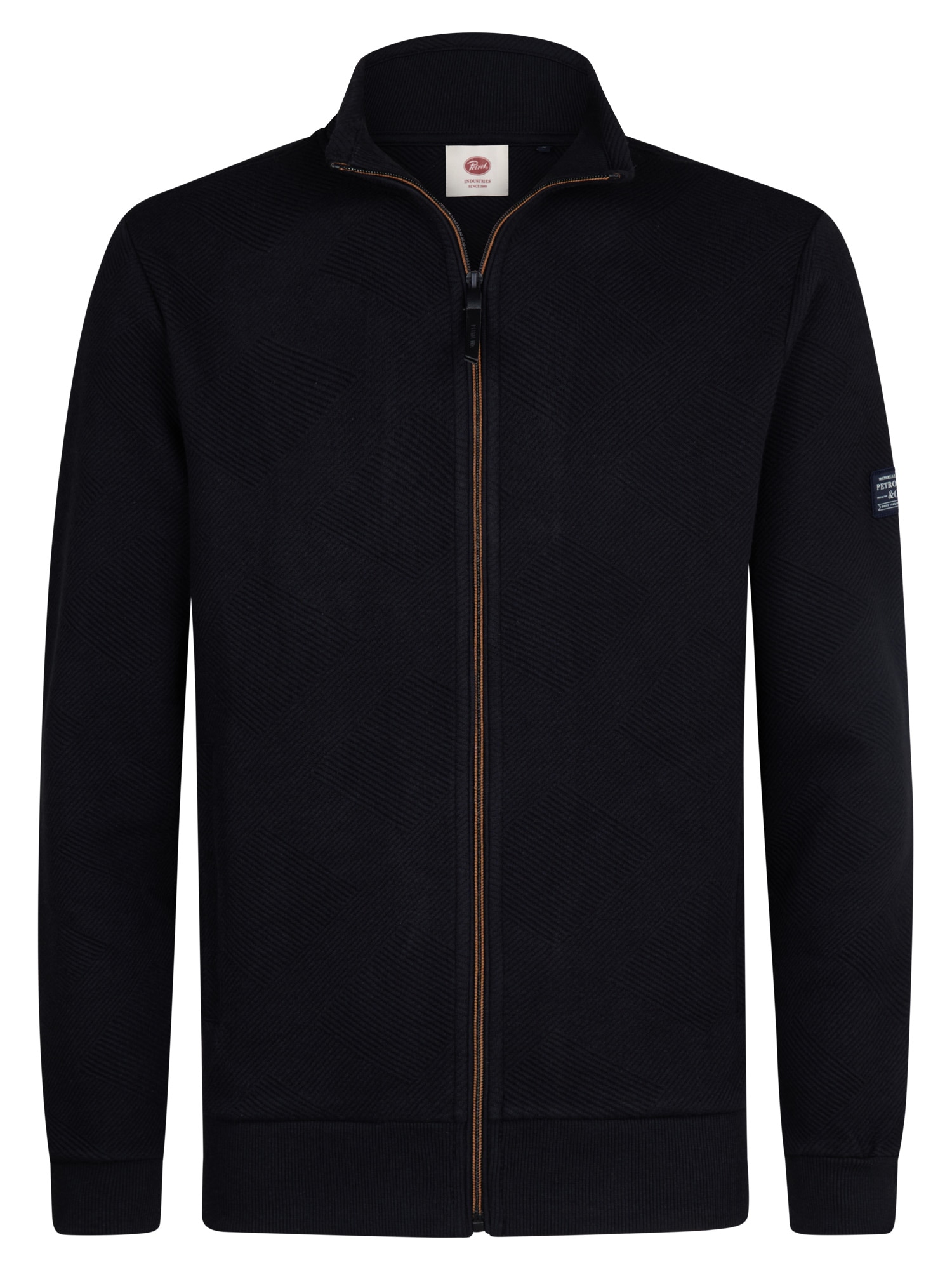 Petrol Industries Sweatjacke Grafisches Strukturmuster