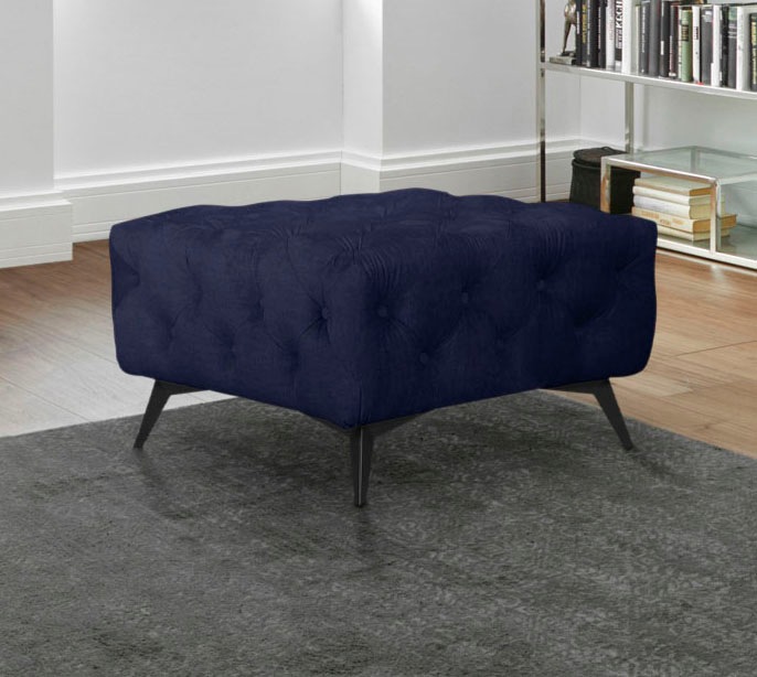 Home affaire Polsterhocker »Glynis« aufwändige Knopfheftung, moderne Cheste günstig online kaufen