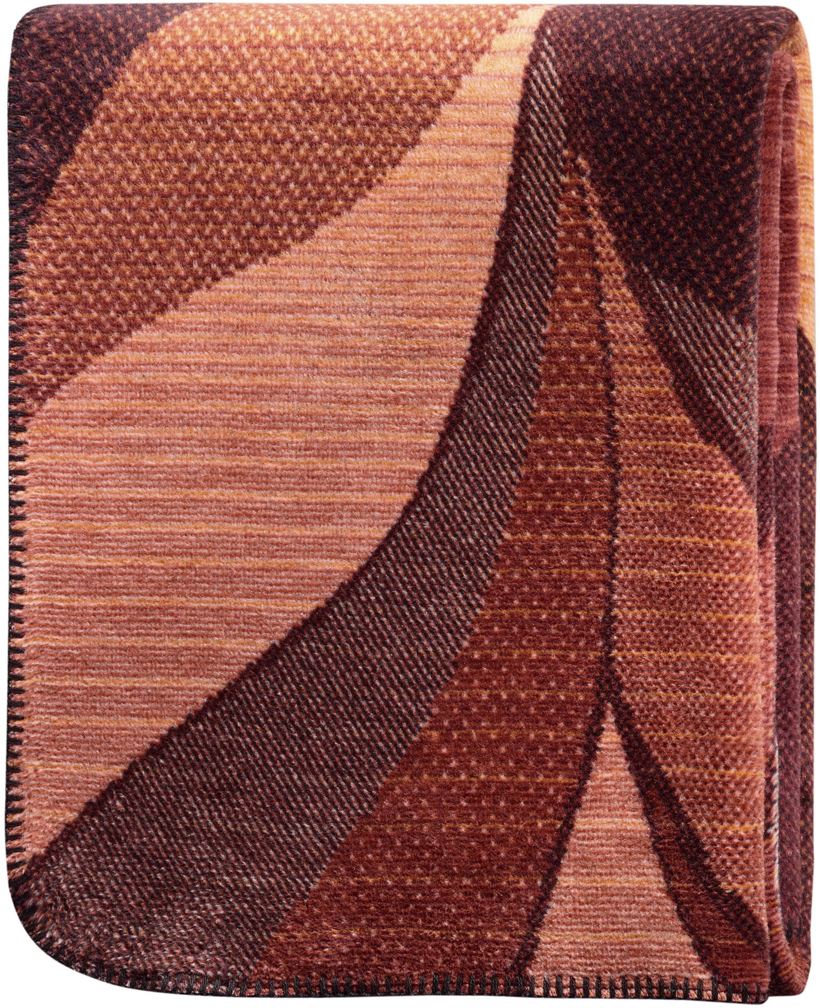 Biederlack Wohndecke »Wohndecke Autumn Ember mit geketteltem Zierstich«, Ma günstig online kaufen