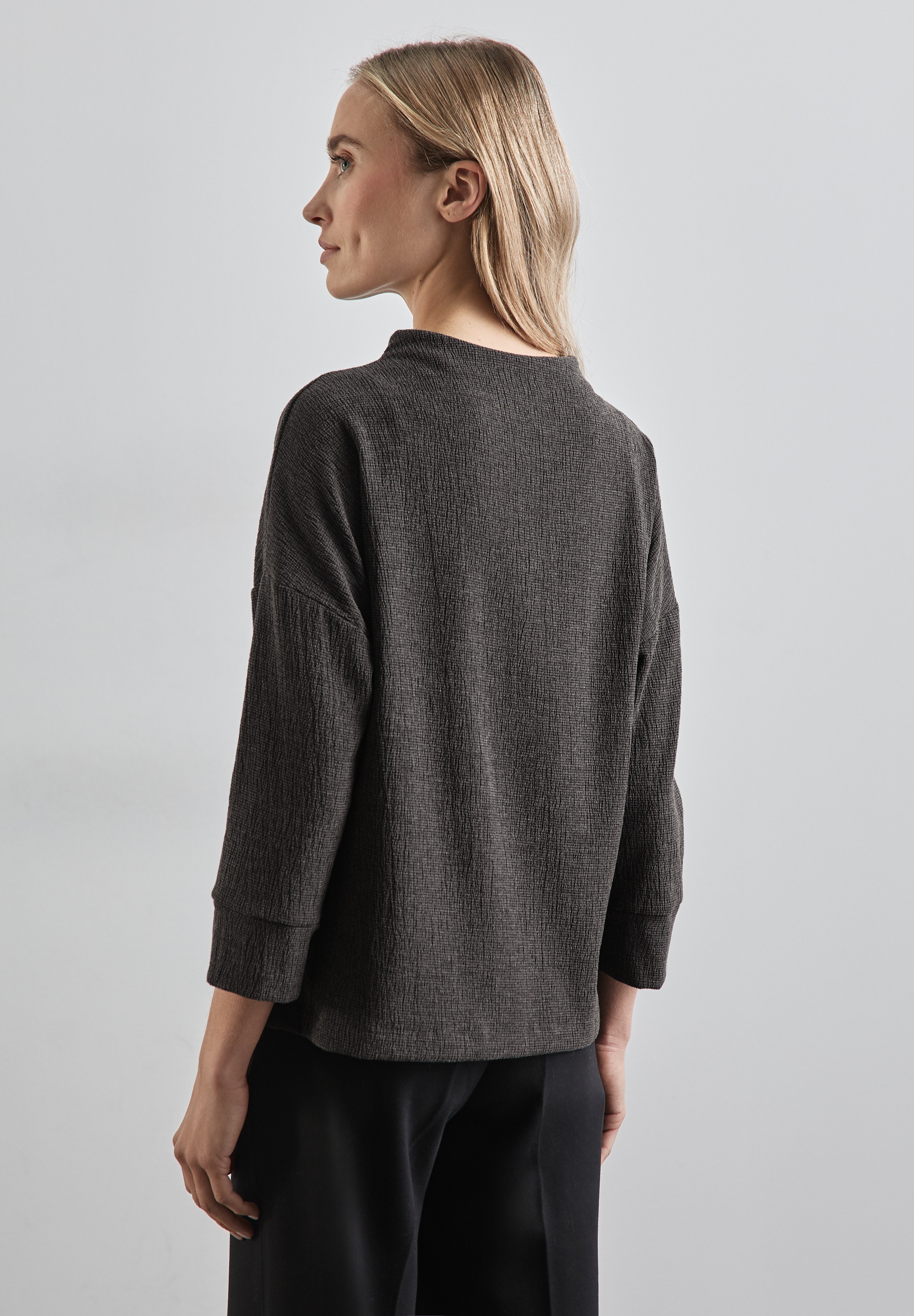STREET ONE 3/4-Arm-Shirt, mit Struktur