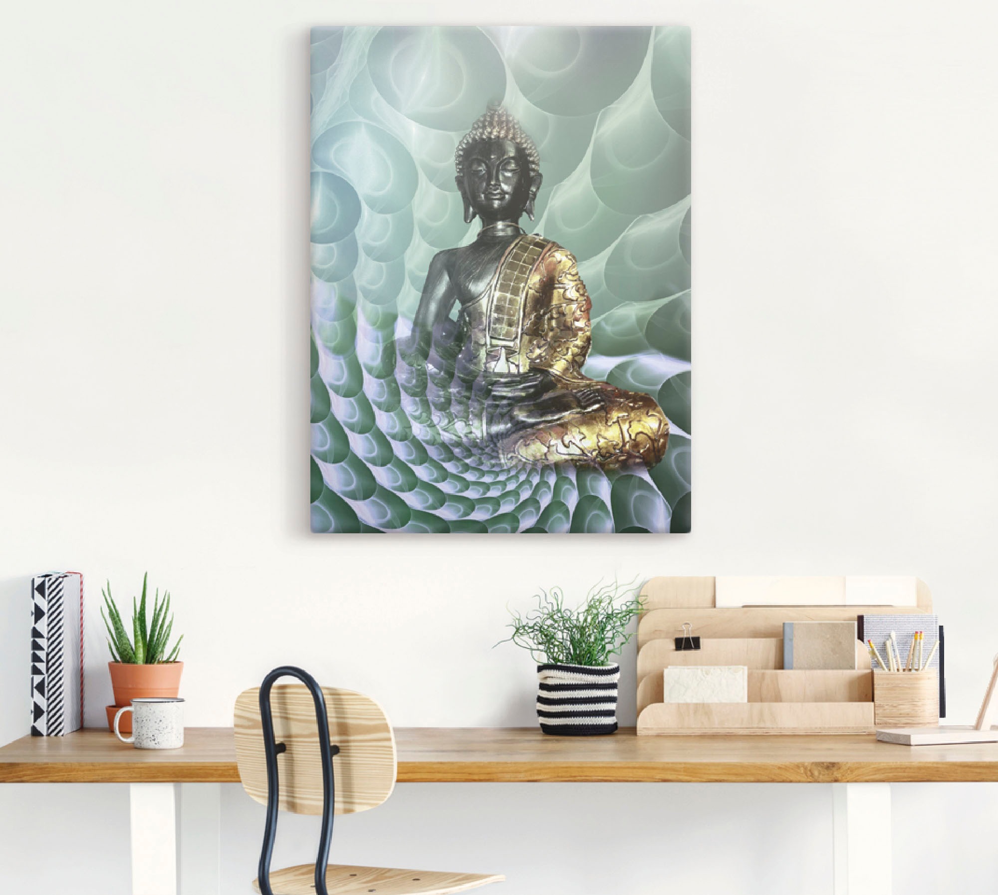 Artland Wandbild »Buddhas Traumwelt CB«, Religion, (1 St.), als Alubild, Ou günstig online kaufen
