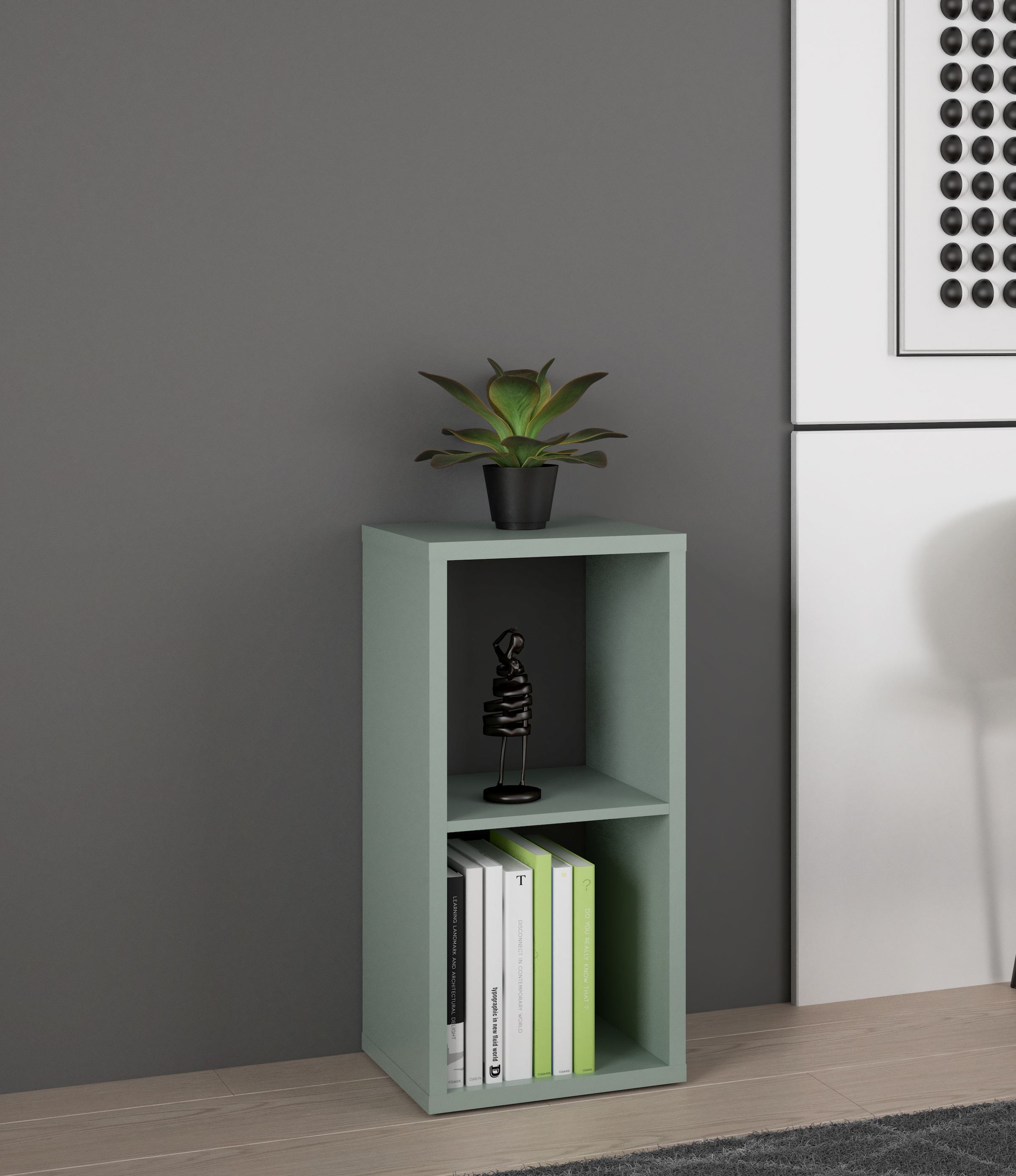 FORTE Standregal, Regal mit 2 Fächern, B/H/T 38,2x72,9x32,9 cm, langlebige günstig online kaufen