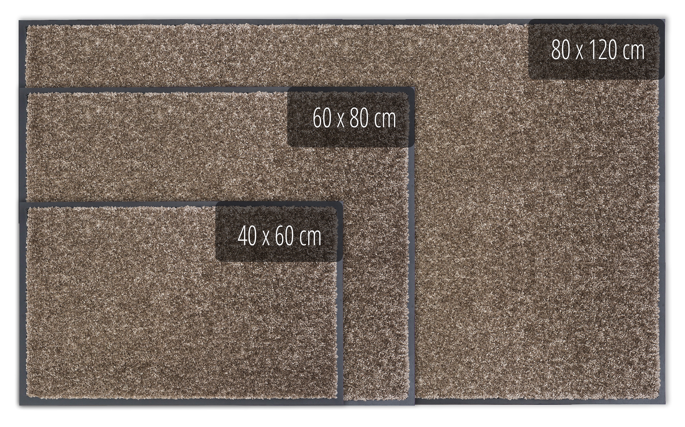 ASTRA Fußmatte »Perle«, rechteckig, 9 mm Höhe, Türmatte, Schmutzfangmatte, waschbar, In und Outdoor