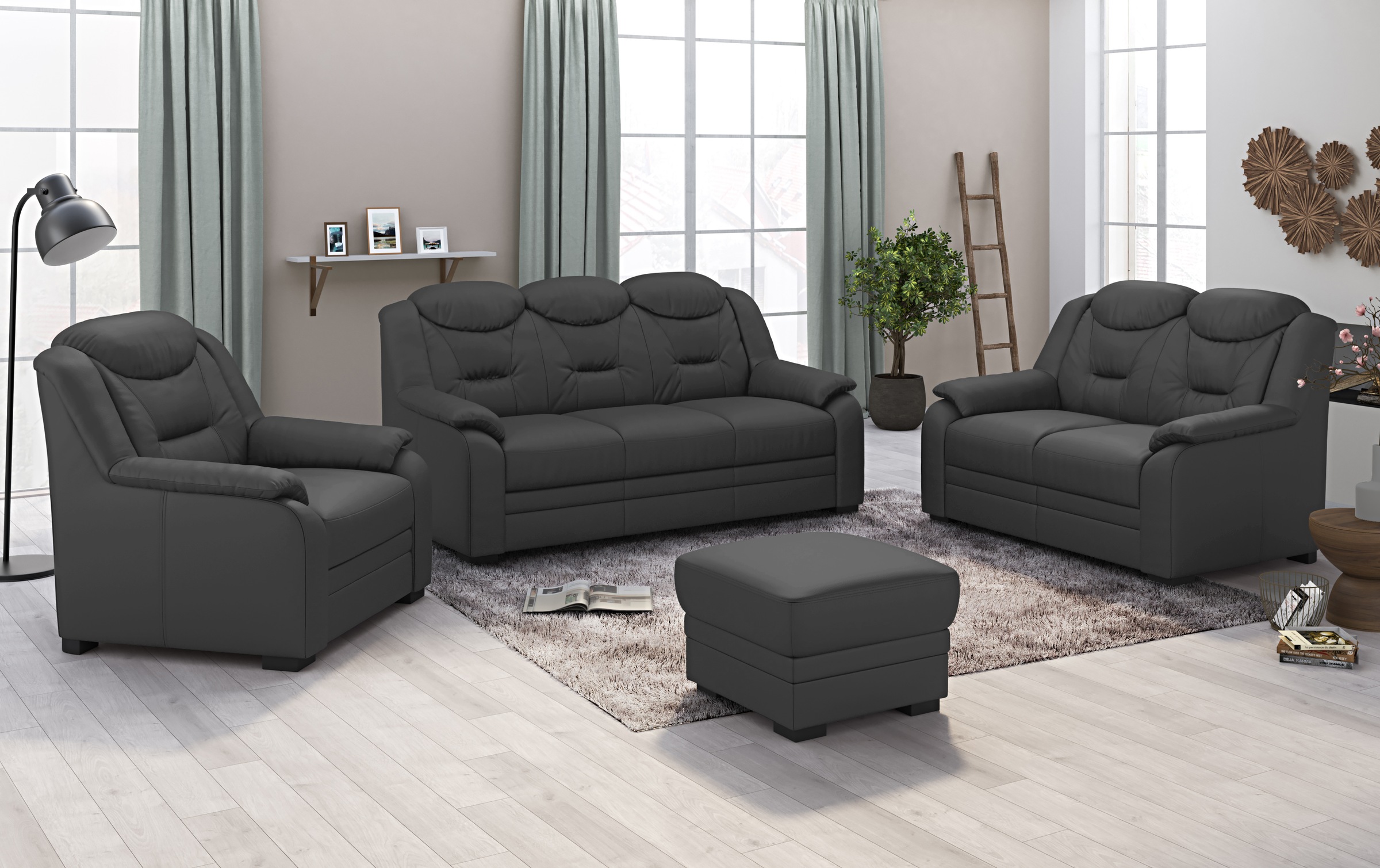 COTTA 2-Sitzer »Marcus« Sofa mit hoher Rückenlehne günstig online kaufen