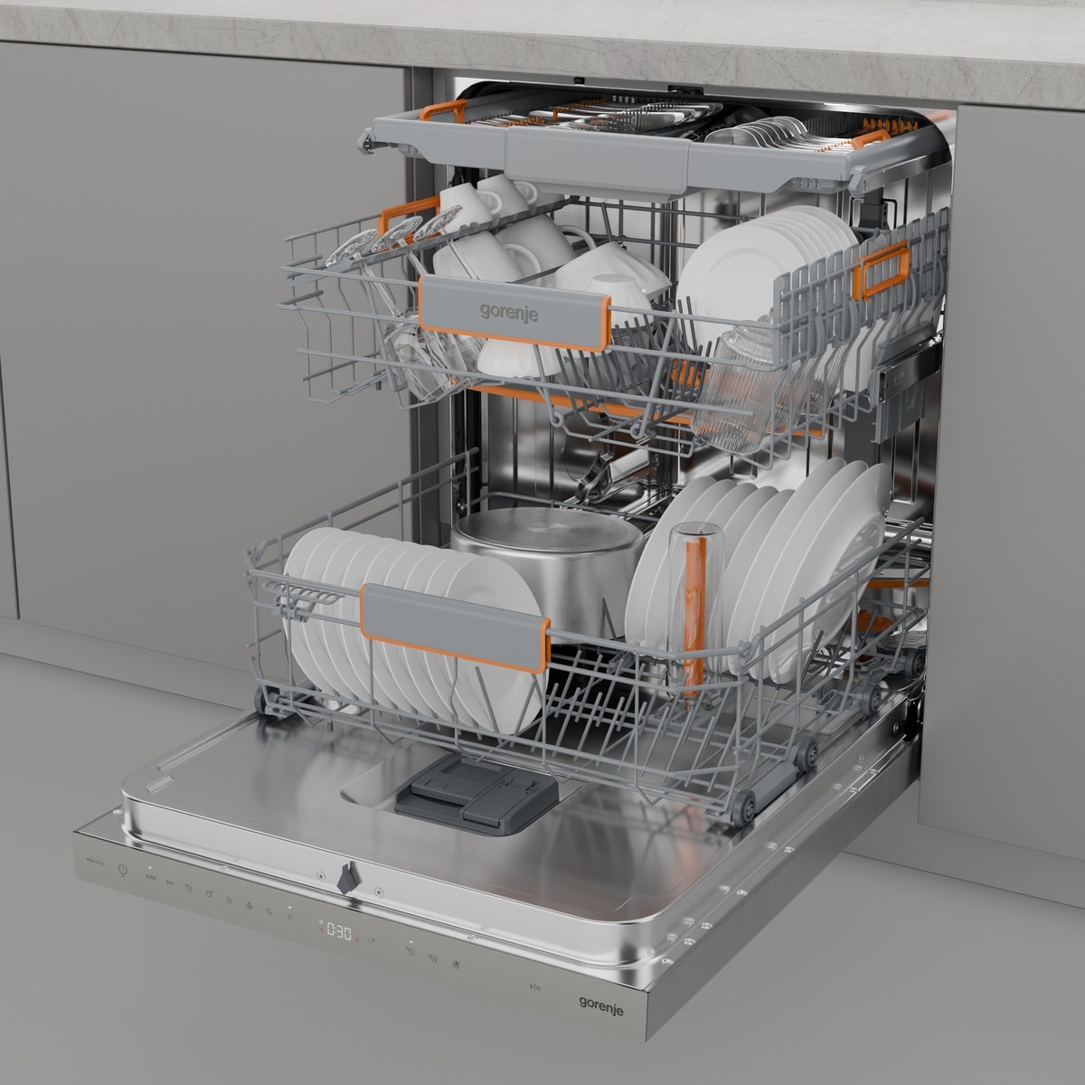 GORENJE Unterbaugeschirrspüler »GU6G63A60H«