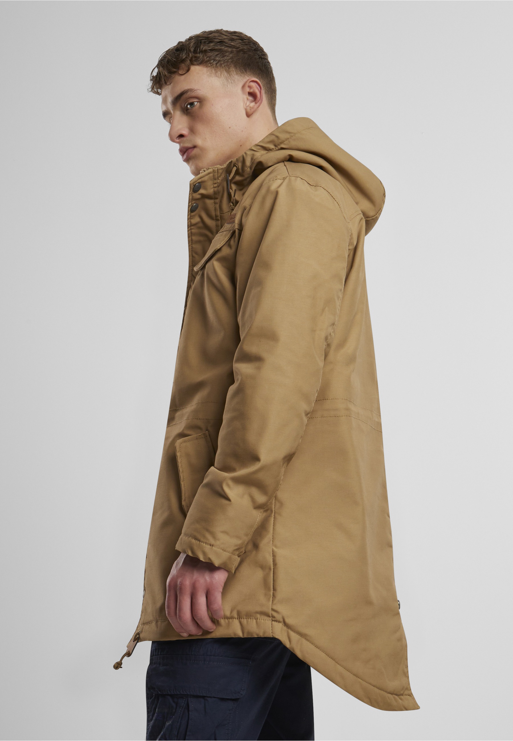 Brandit Winterjacke »Brandit Herren Marsh Lake Parka« 1 Stk. tlg. mit Kapuze