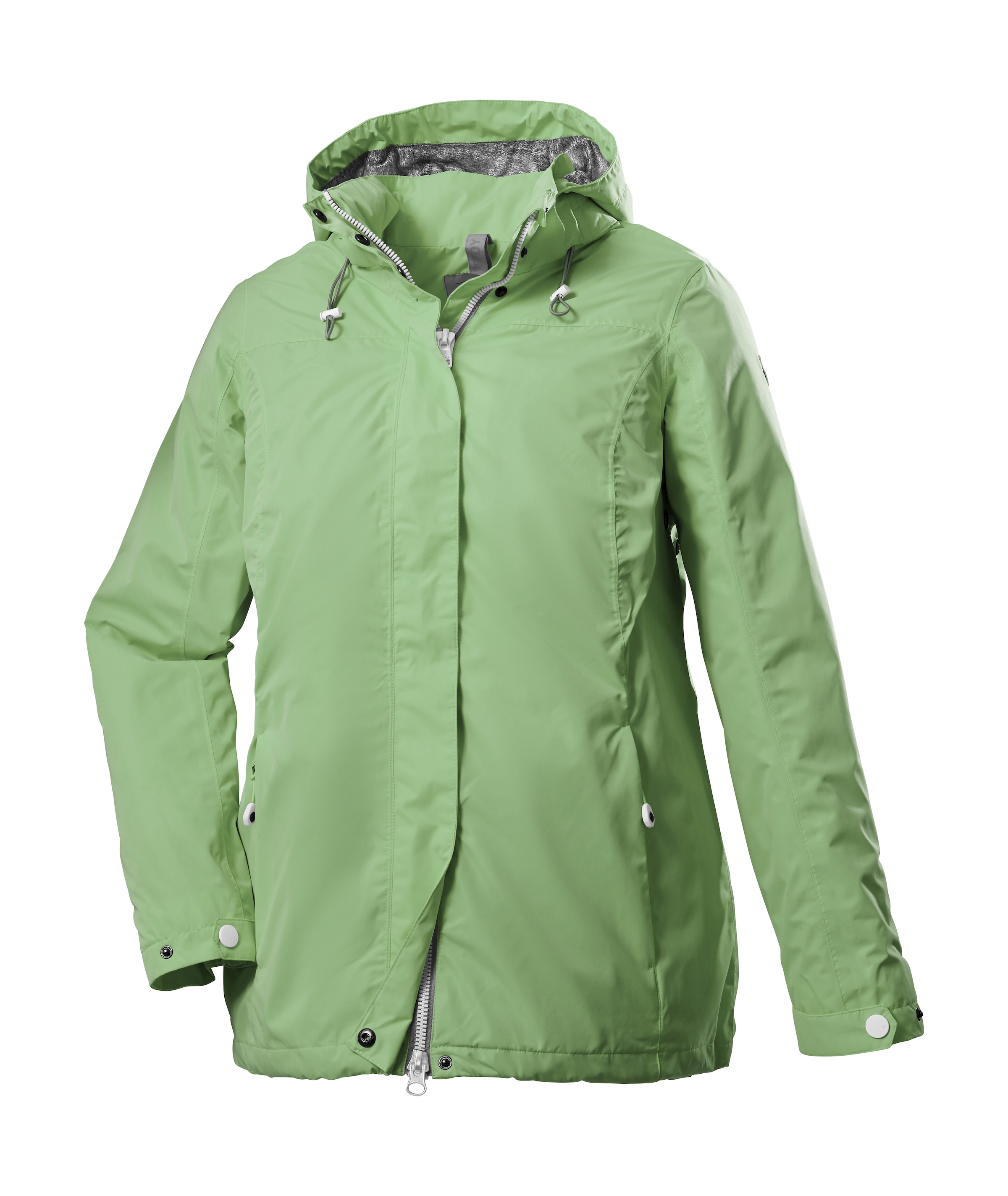 STOY Outdoorjacke »STS 11 WMN JCKT«, Wasserdichte, atmungsaktive STOY-Jacke mit abnehmbarer Kapuze