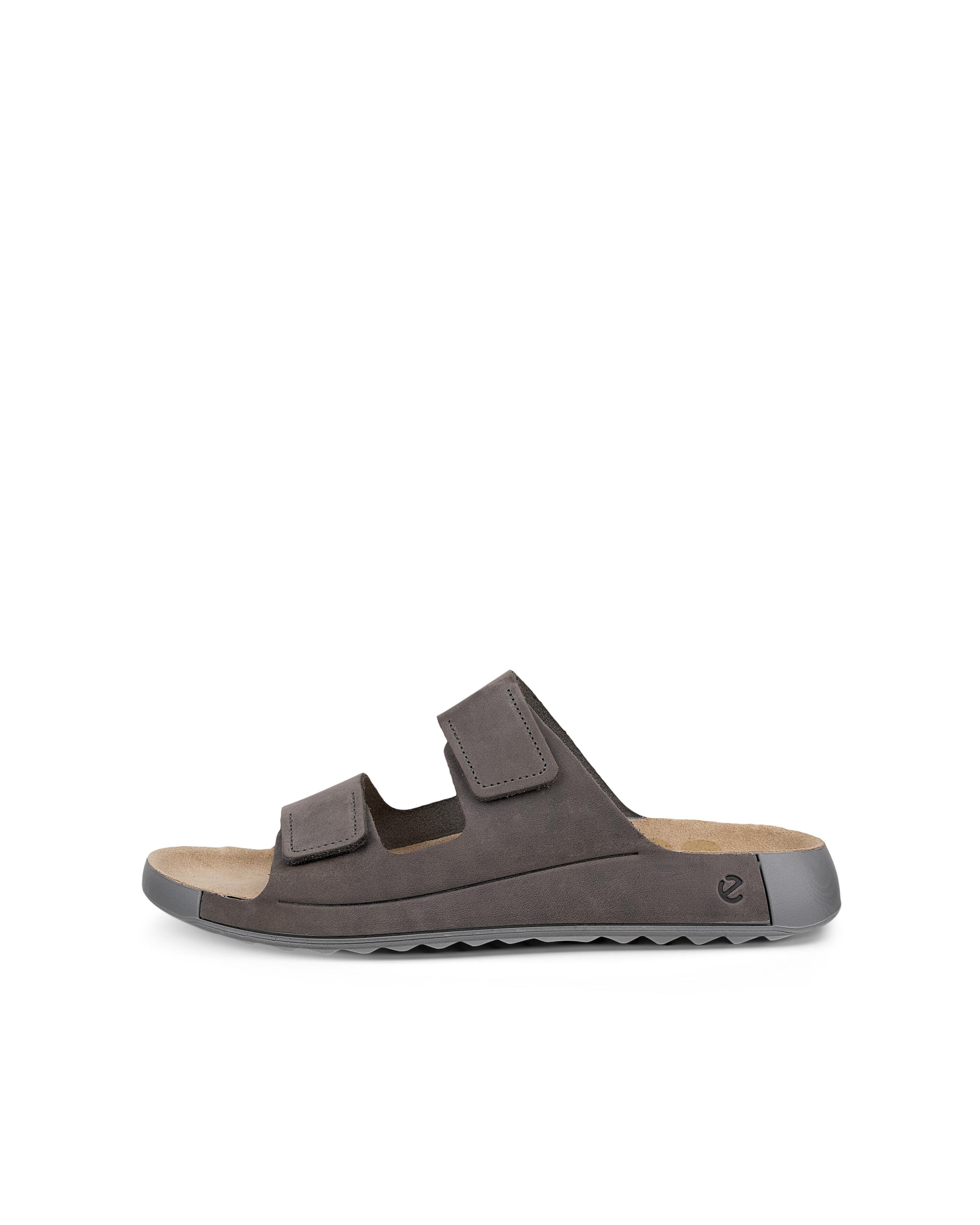 Ecco Pantolette »Cozmo M«  Sommerschuh, Schlappen, Klettschuh mit dezenten Ziernähten