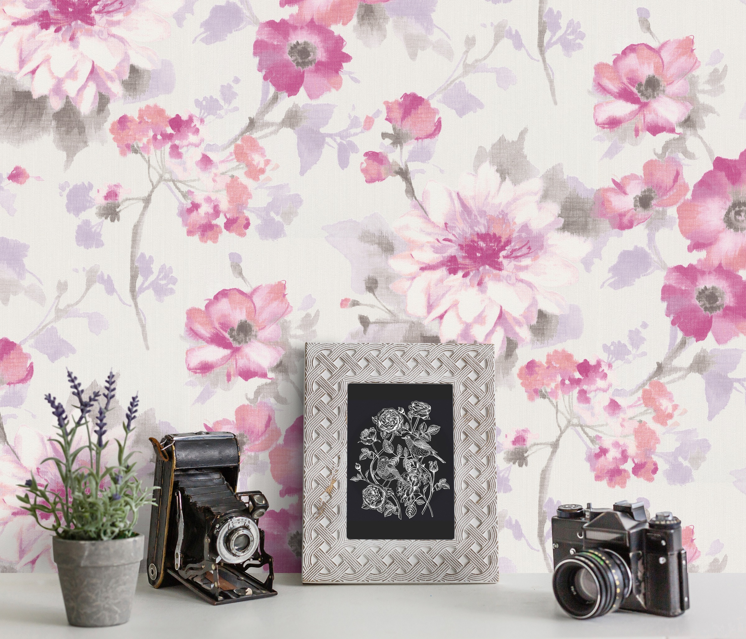 Fashion for walls Vliestapete »Fashion for Walls« 10,05 x 0,53m floral, Muster