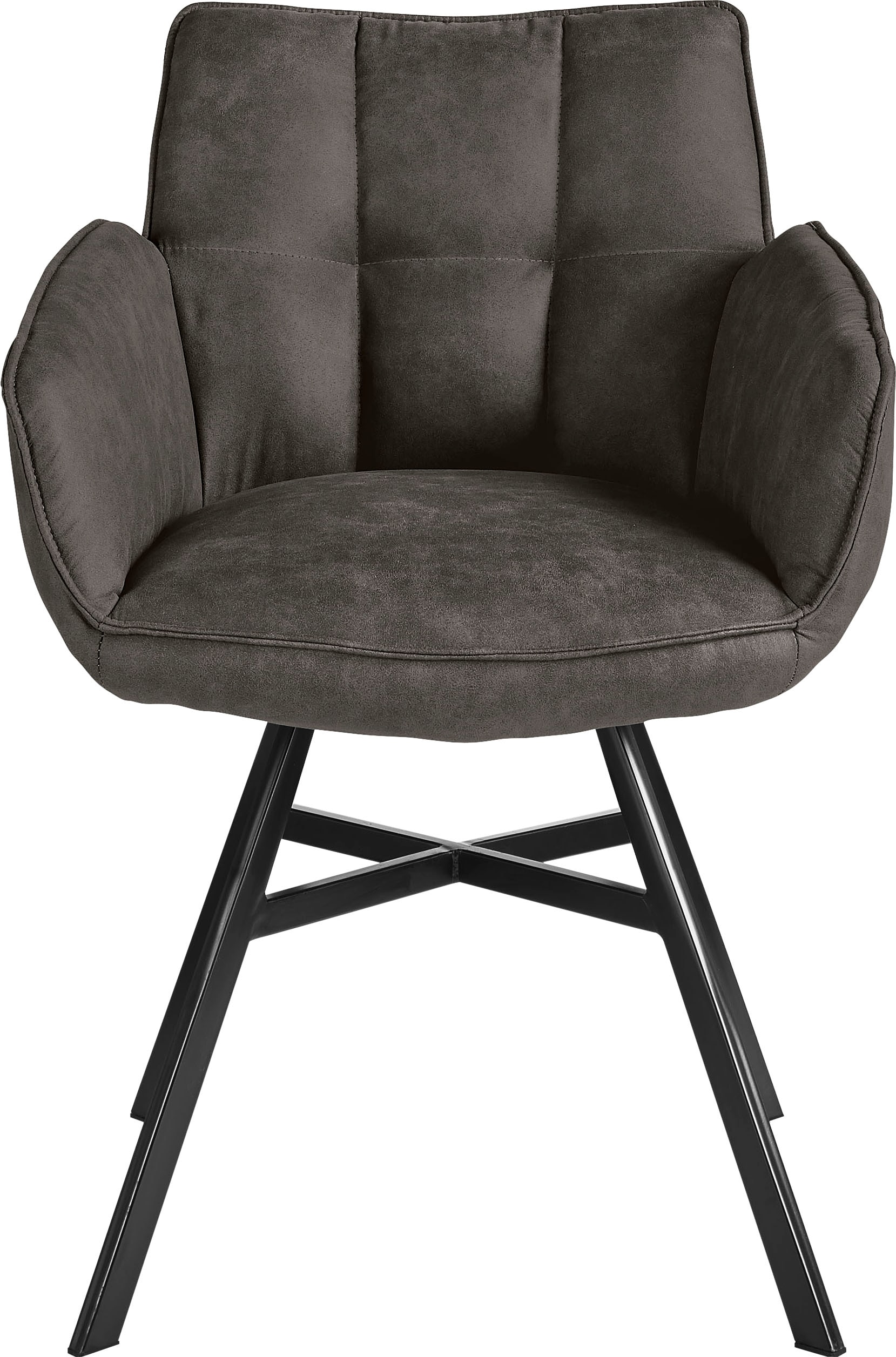 set one by Musterring Armlehnstuhl »Frisco« () 2er Set, 4-Fußgestell, Sitzh günstig online kaufen