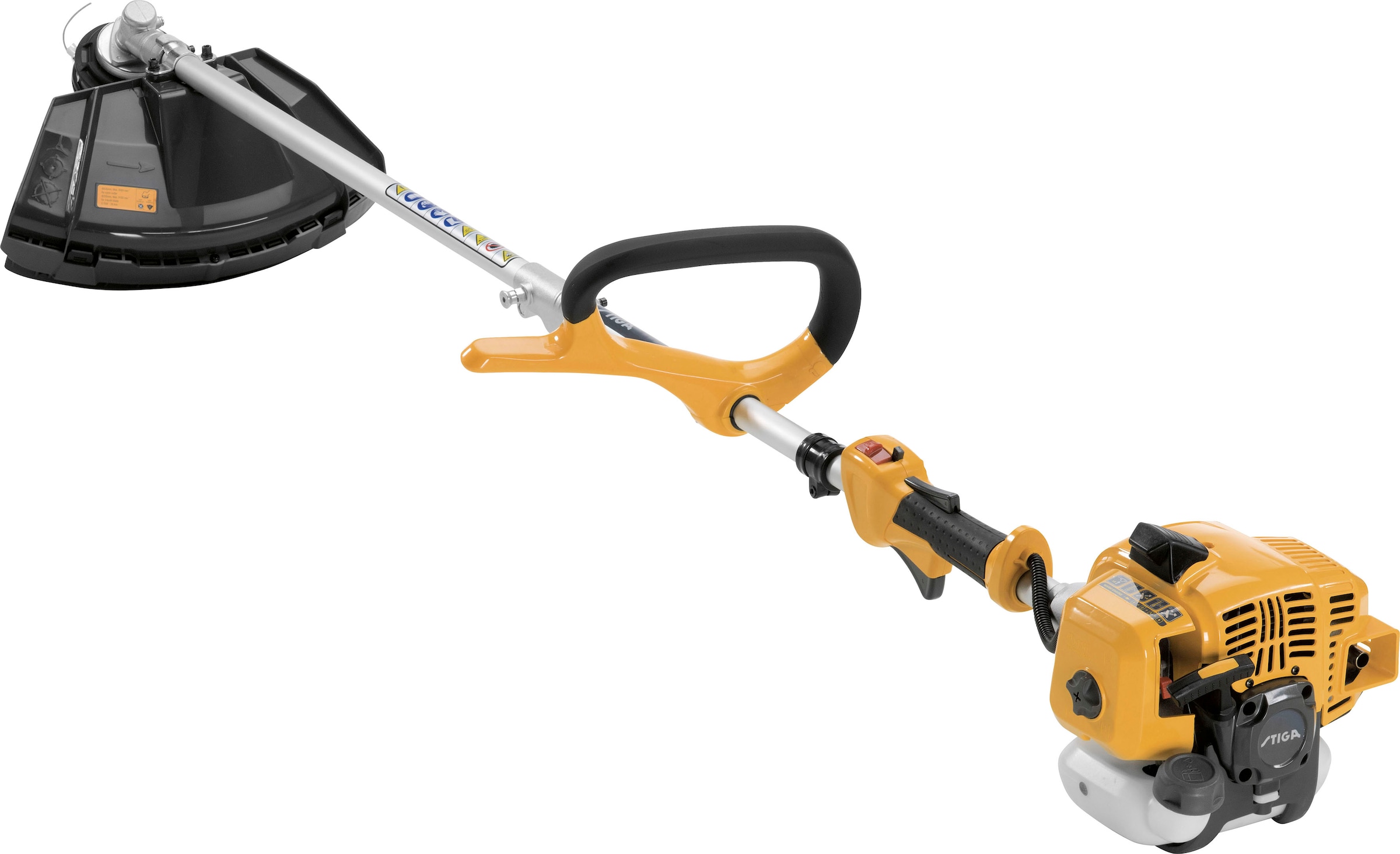 STIGA GARDEN Benzin-Motorsense »BC 330 A«, 3-Zahn-Messer, Tragegurt