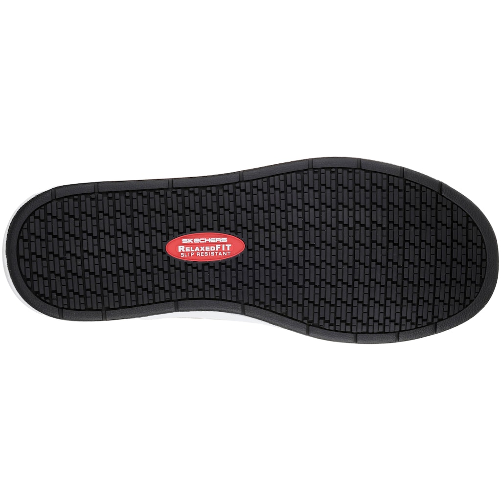 Skechers Sicherheitsschuh »WATAB - STIRLING«, SB SRC, aus echtem Leder und mit Air Cooled Memory Foam Einlegesohle