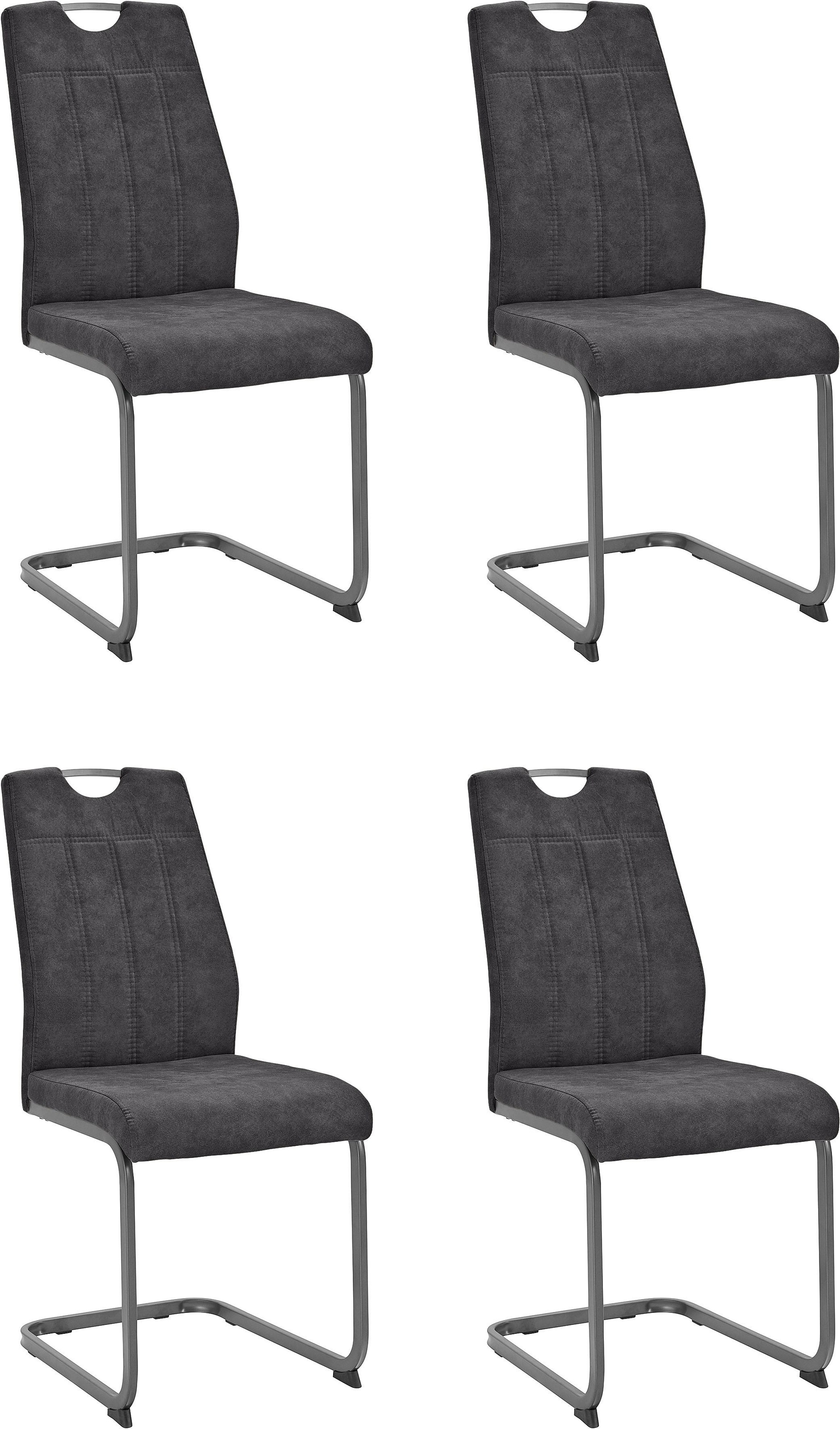 HELA Freischwinger »CHRISTINA«, (Set), 4 St., Microfaser, 1, 2 oder 4 Stück günstig online kaufen
