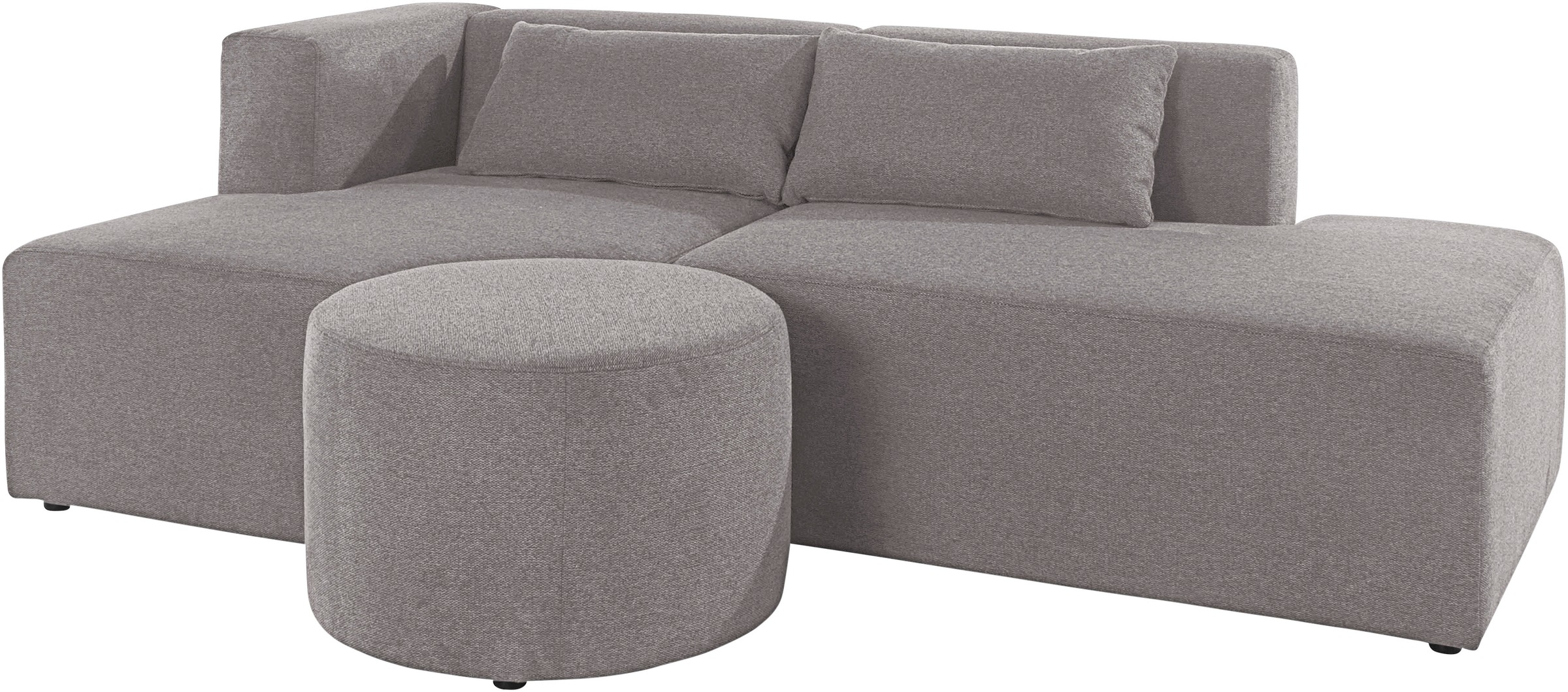 Leonique Ecksofa »Alexane L-Form«, zusammengesetzt aus Modulen, in vielen Bezugsqualitäten und Farben.