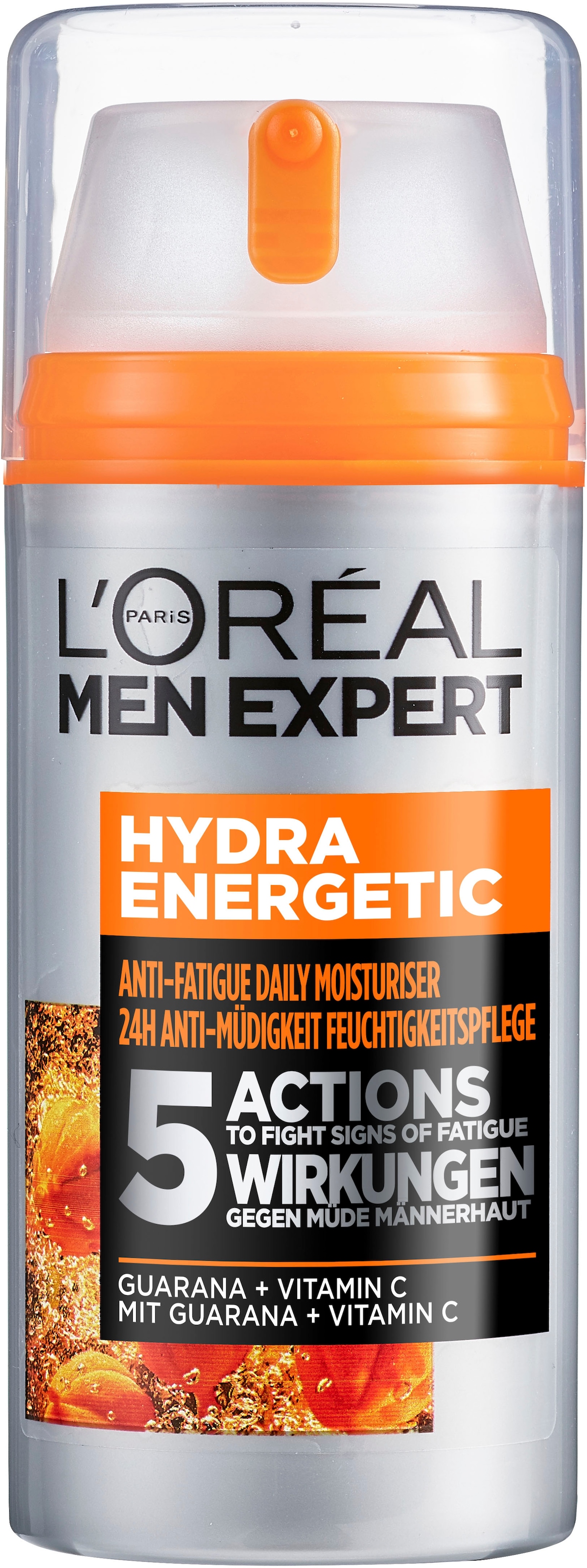 Bild von L'ORÉAL PARIS MEN EXPERT Feuchtigkeitscreme »Hydra Energy 24H Anti-Müdigkeit«, mit Vitamin C