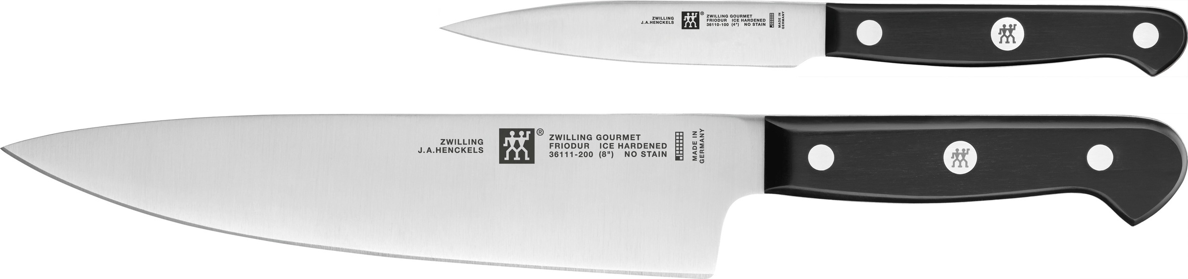 Zwilling Messer-Set »Gourmet«, (Set, 2 tlg., 1 Spick & Garniermesser 10 cm, günstig online kaufen