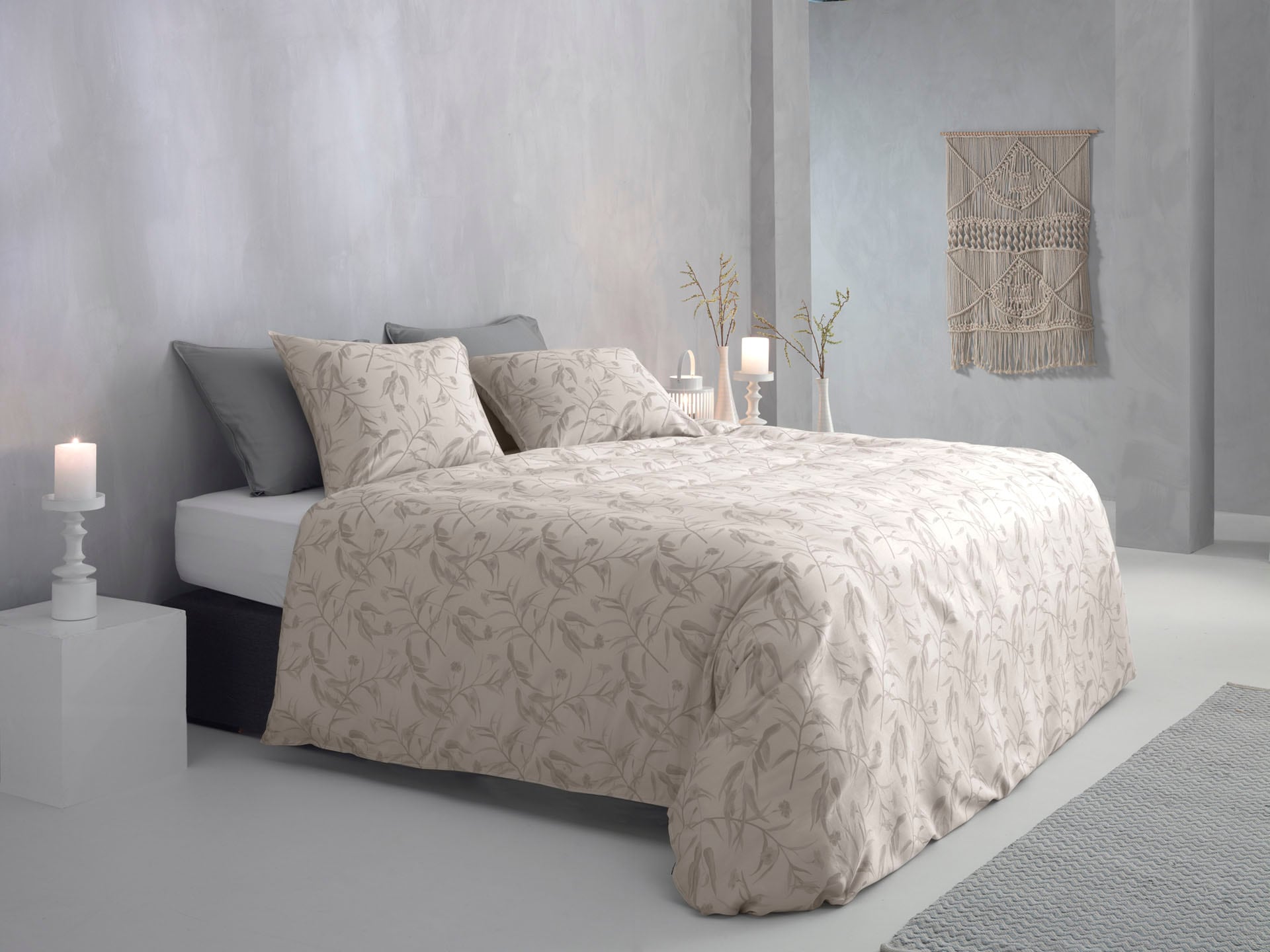 ZO HOME Bettwäsche »Fiori-di-Satinado« 2 Stk. tlg. Bettwäsche aus 100% Baumwolle, hochwertiges Mako-Satin