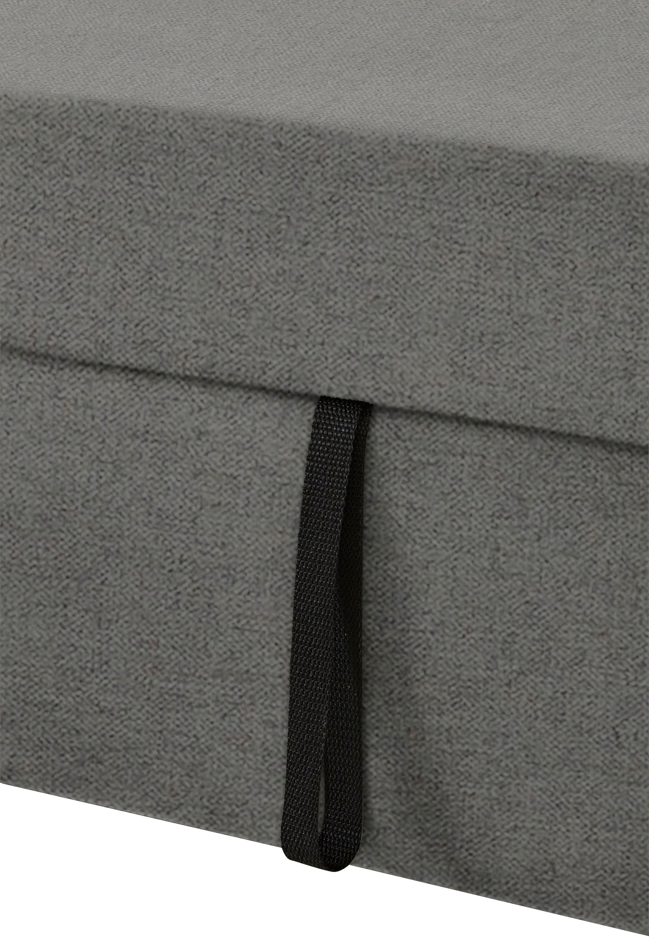 DOMO collection Ecksofa »Franzi L-Form«, wahlweise mit Kopfteilverstellung (dann Breite: 275 cm)