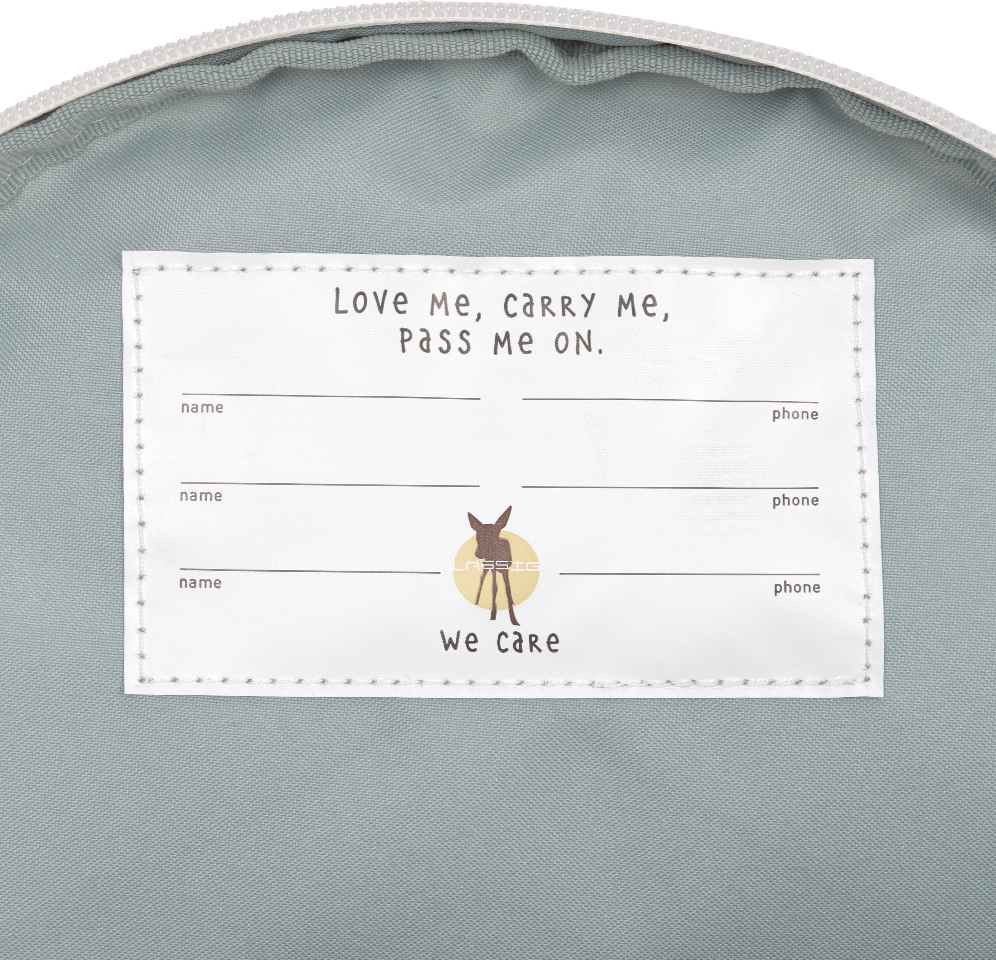 LÄSSIG Kinderrucksack »About Friends, Tiny Backpack, Dino rose«, PETA-approved vegan