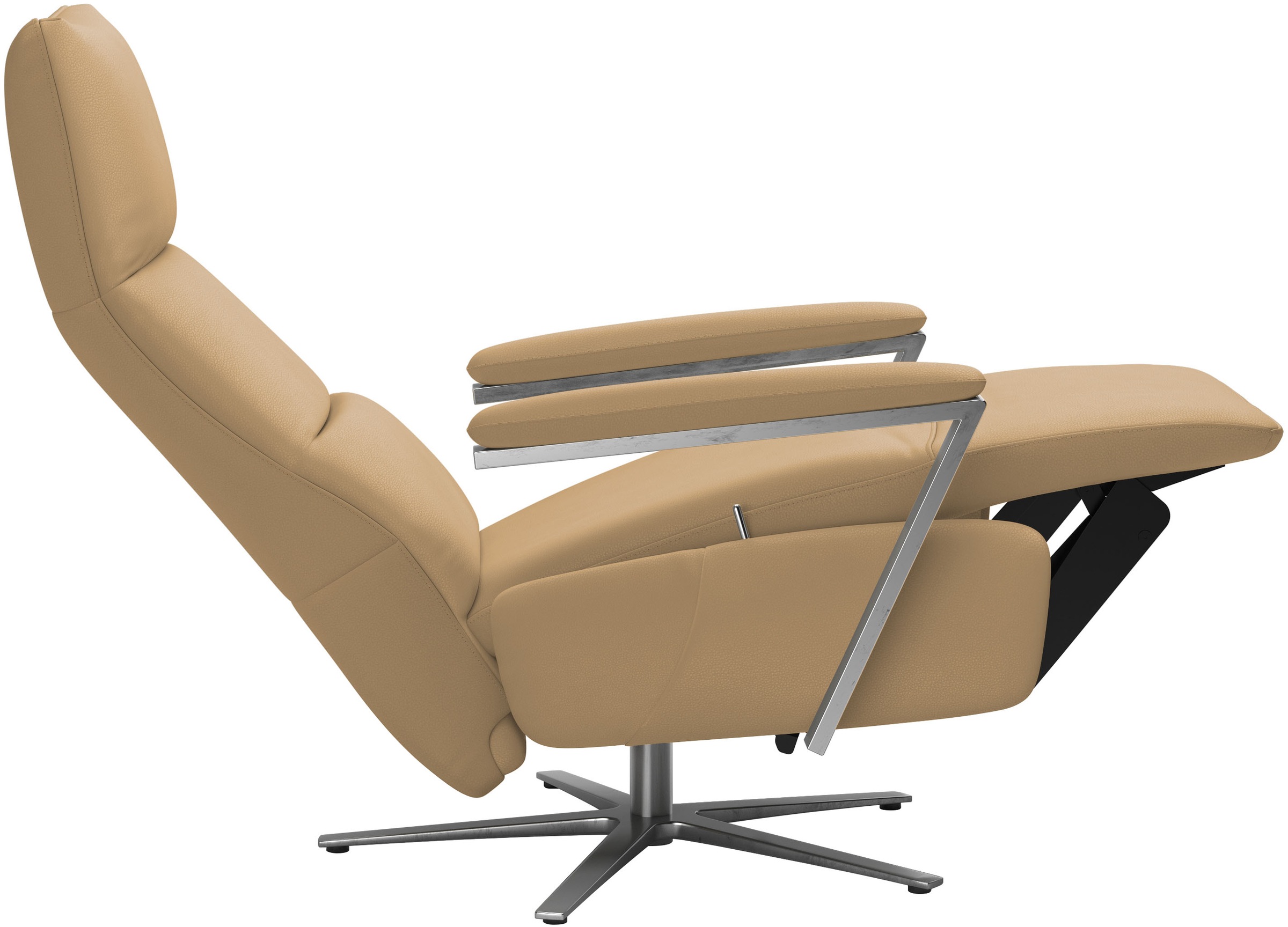 sit&more TV-Sessel »Vario Comfort, inkl. Kopfteilverstellung & 360 Grad Drehfunktion«, mit Gasdruck, Höhe der Armlehnen 64cm