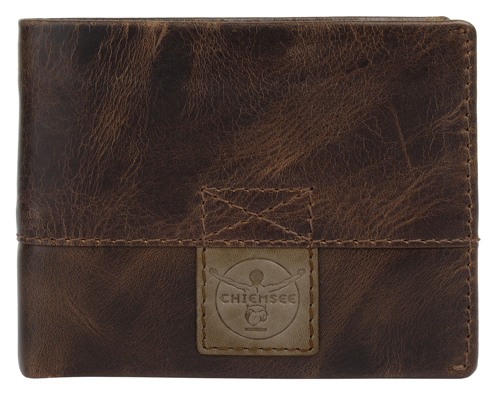 CHIEMSEE Geldbörse echt Leder braun
