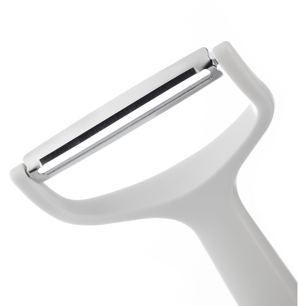 zyliss Sparschäler »Smooth Glide Wide Peeler«, für Lebensmittel mit besonders harter Schale geeignet