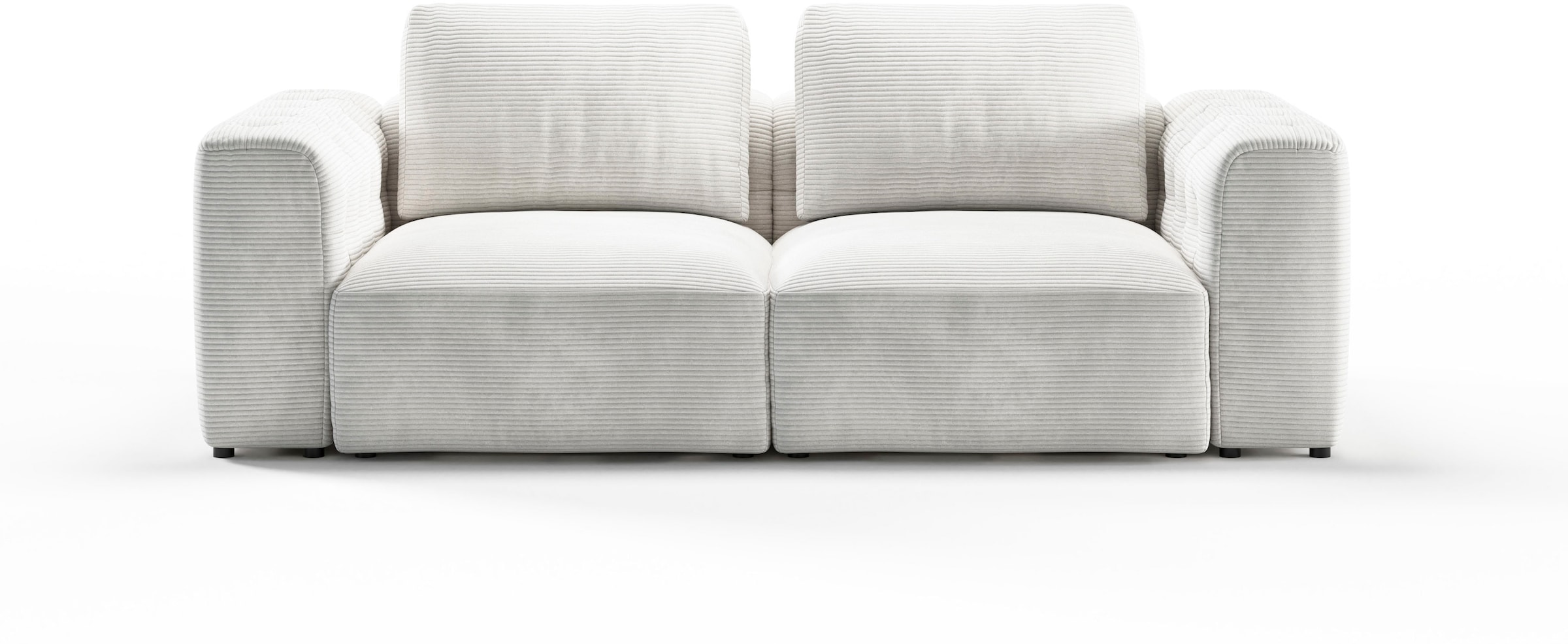 RAUM.ID 2-Sitzer »Cushid« Modulsofa, bestehend aus 2 Teilen, Breite 218 cm