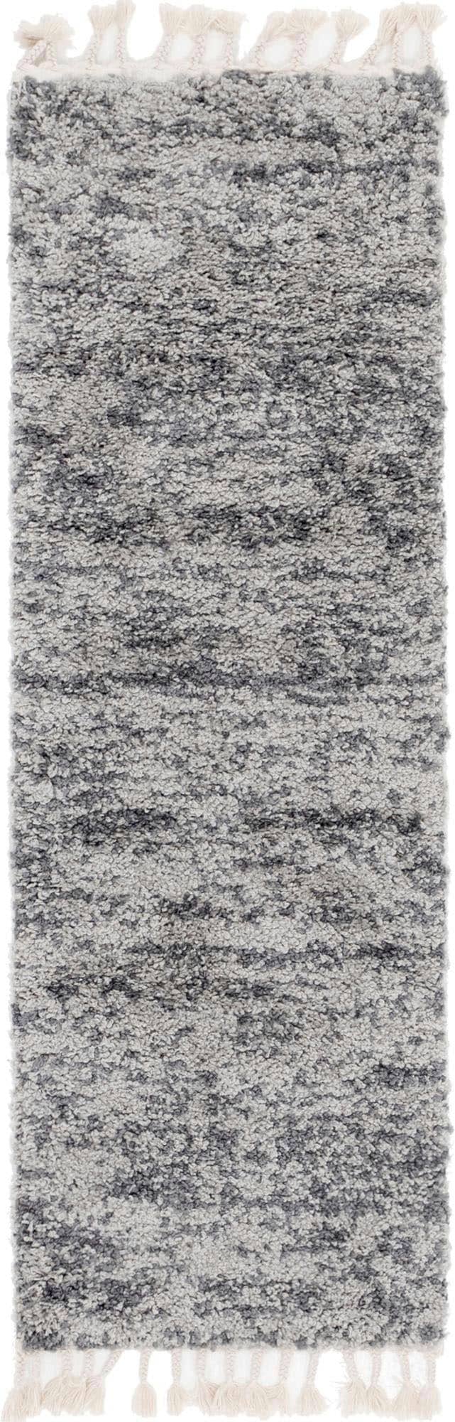 Myflair Möbel & Accessoires Hochflor-Läufer »Top Shag Lagerräumung«, rechteckig, 32 mm Höhe, Teppich-Läufer, gewebt, melierte Optik, weich & kuschelig, mit Fransen