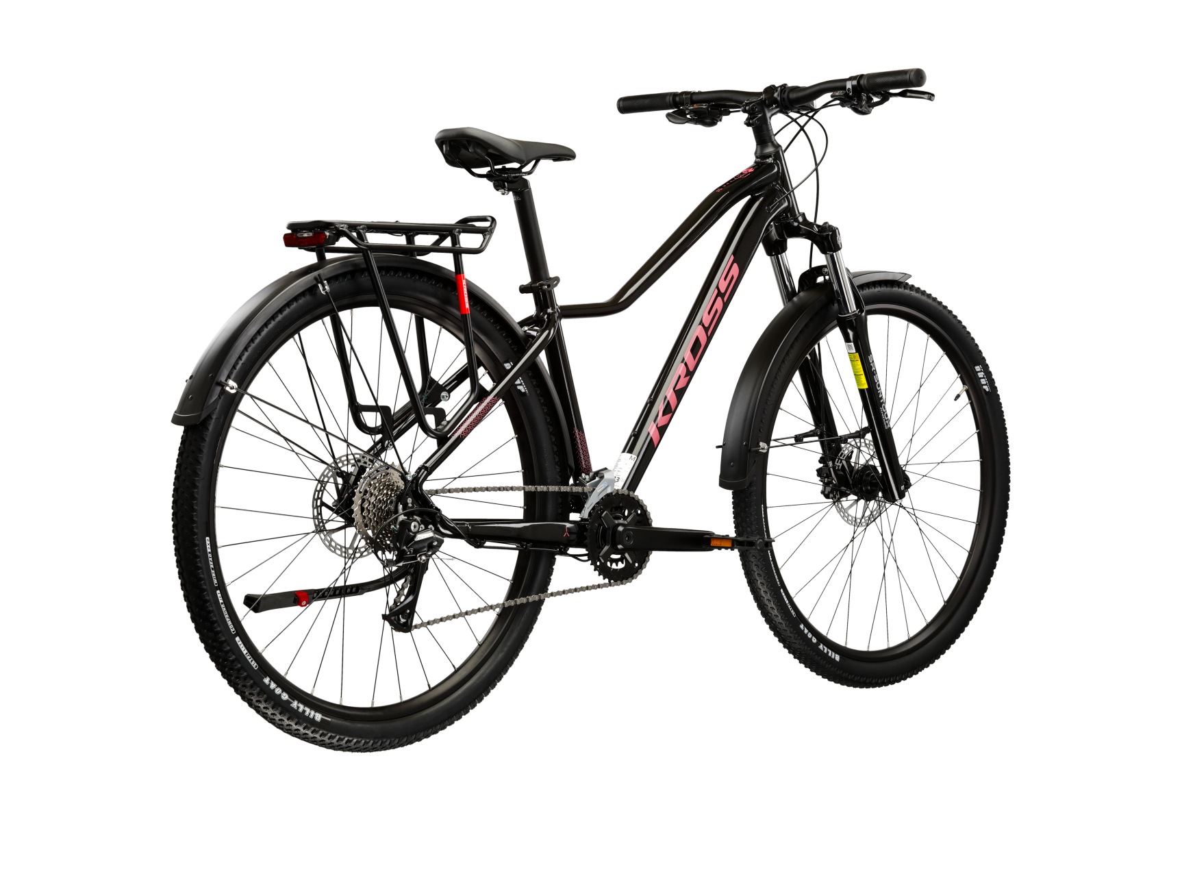 Kross Mountainbike »KROSS Mountainbike Hardtail 29" LEA 4.0 EQ schwarz 16 Gänge« 16 Gang Shimano ACERA M3020 Schaltwerk Kettenschaltung