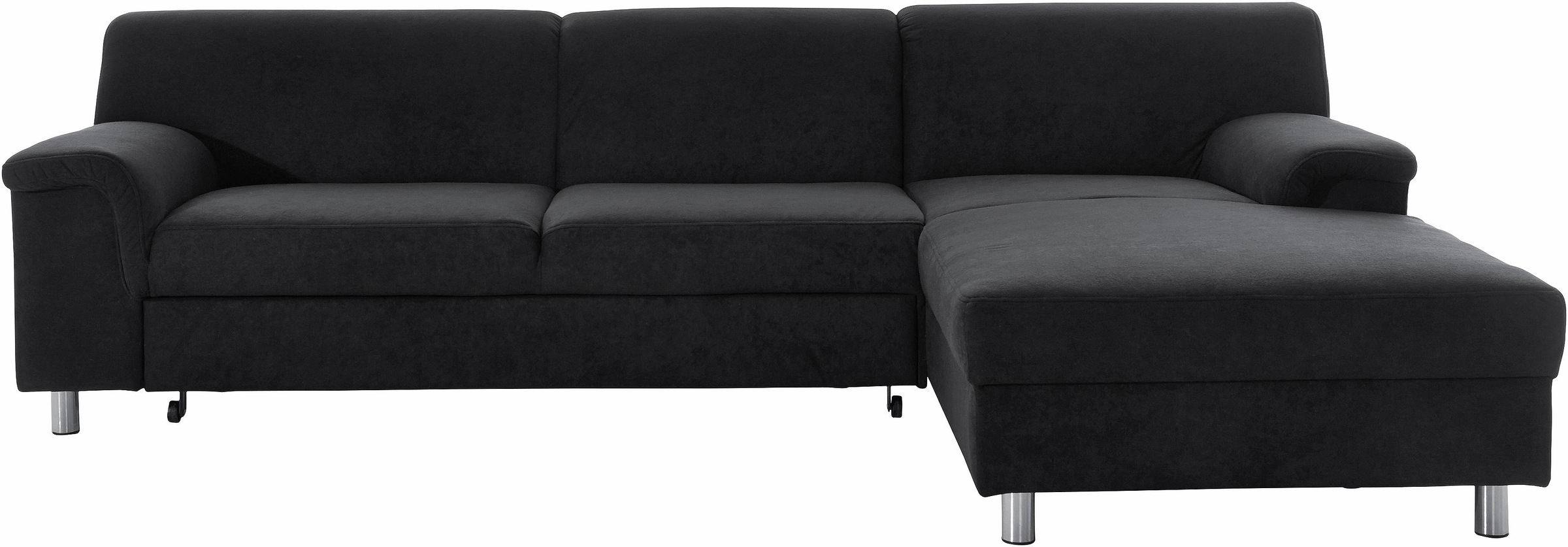 DOMO collection Ecksofa »Jamie, modern und elegant, Fußhöhe 9cm, L-Form,« w günstig online kaufen