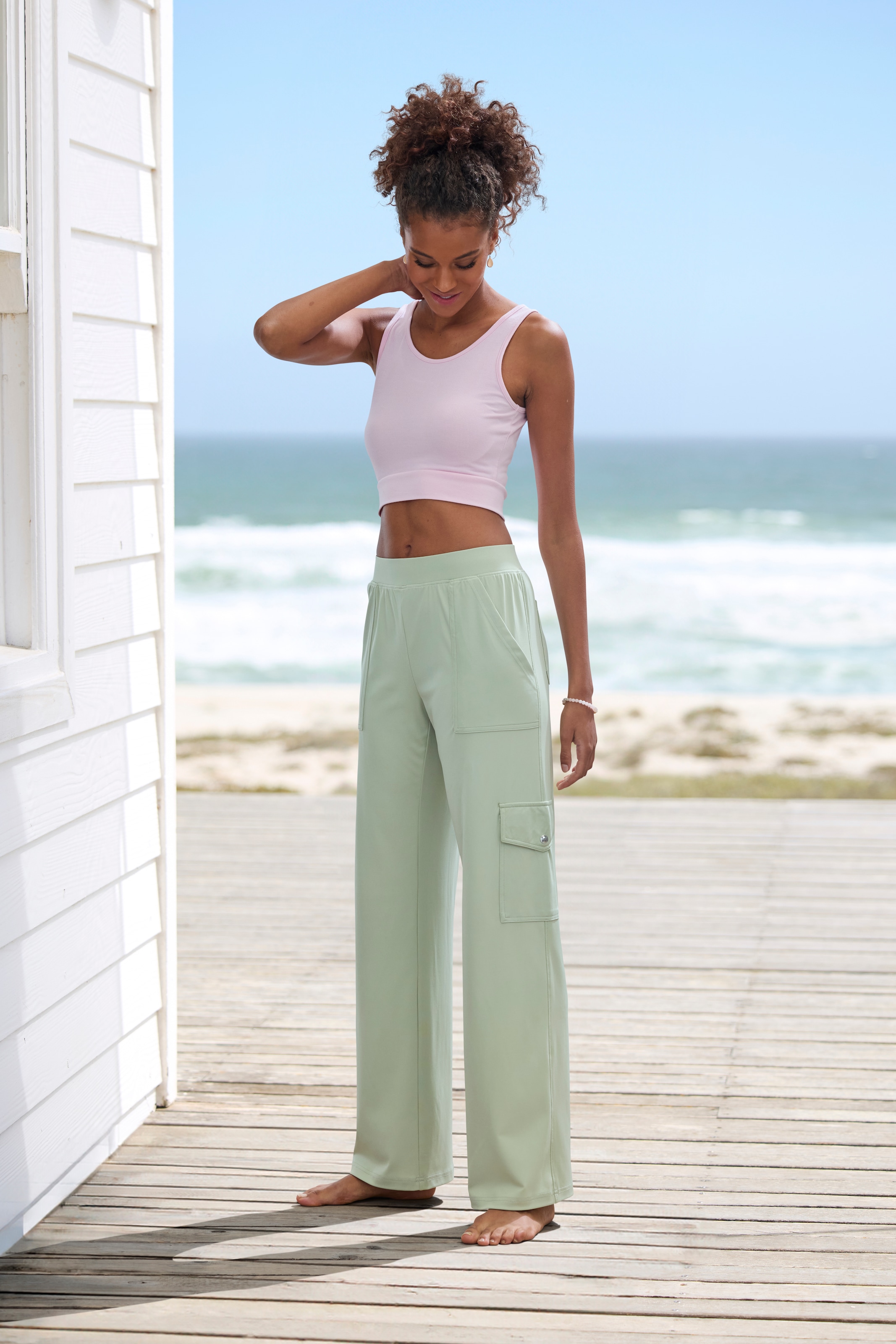 H.I.S Cargohose, mit 6 praktischen Taschen, Loungewear
