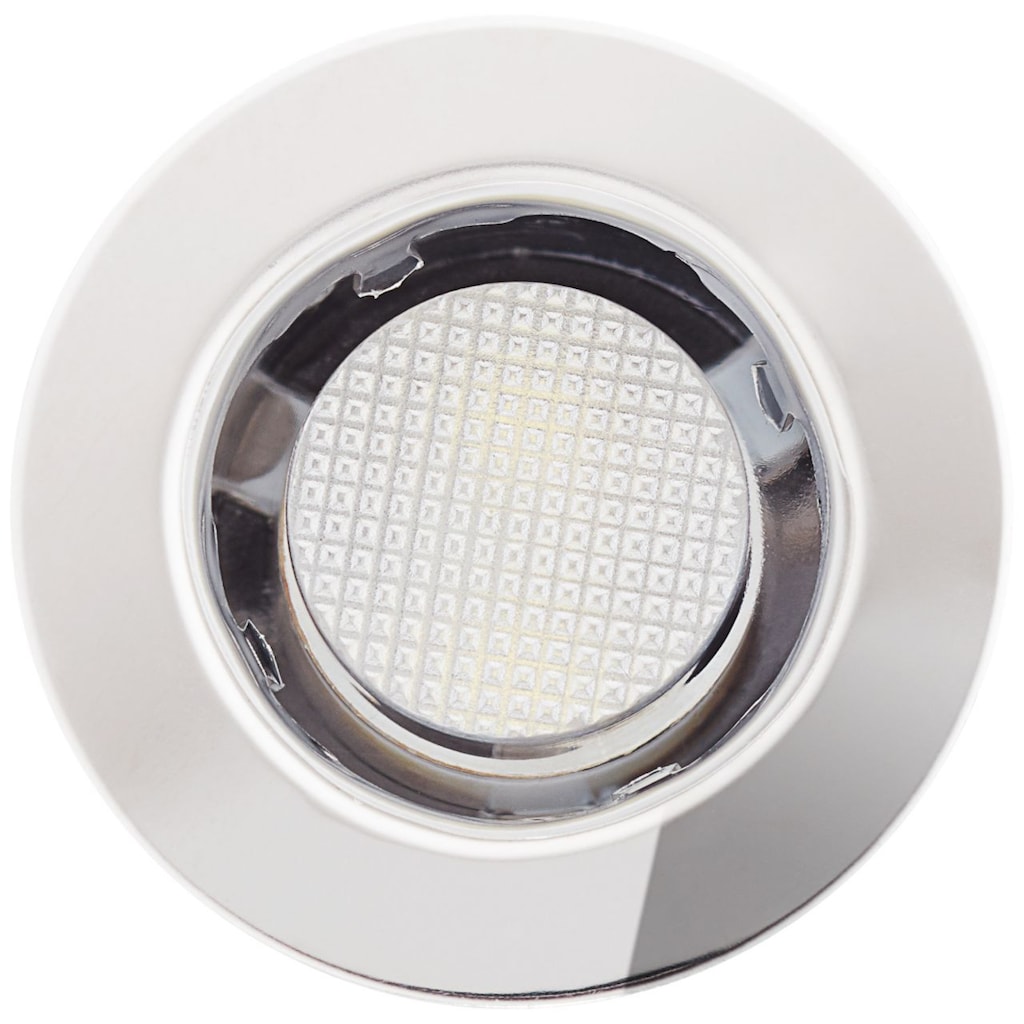 Brilliant kleine LED Bad-Einbauleuchten »Cosa 30«, 10er-Set, Schutzart IP44, Ø 3 cm, inkl. LED Leuchtmittel