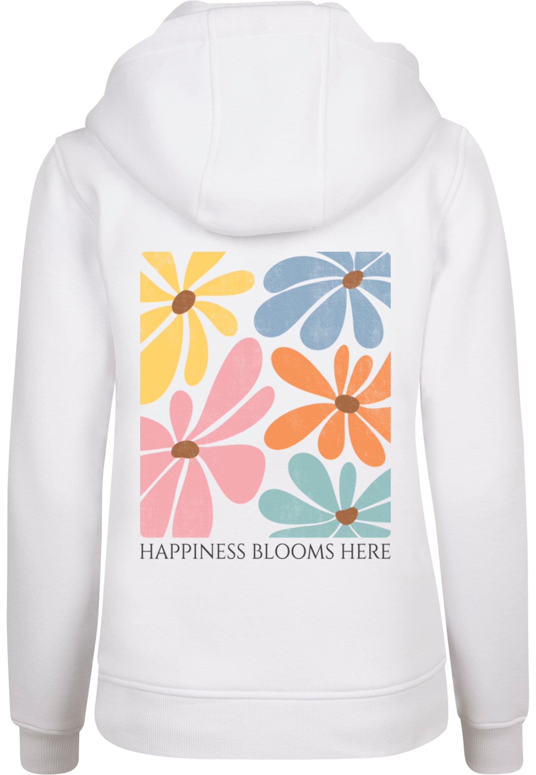 Merchcode Kapuzenpullover »Merchcode Ladies Happiness Blooms Here Hoody« 1 Stk.