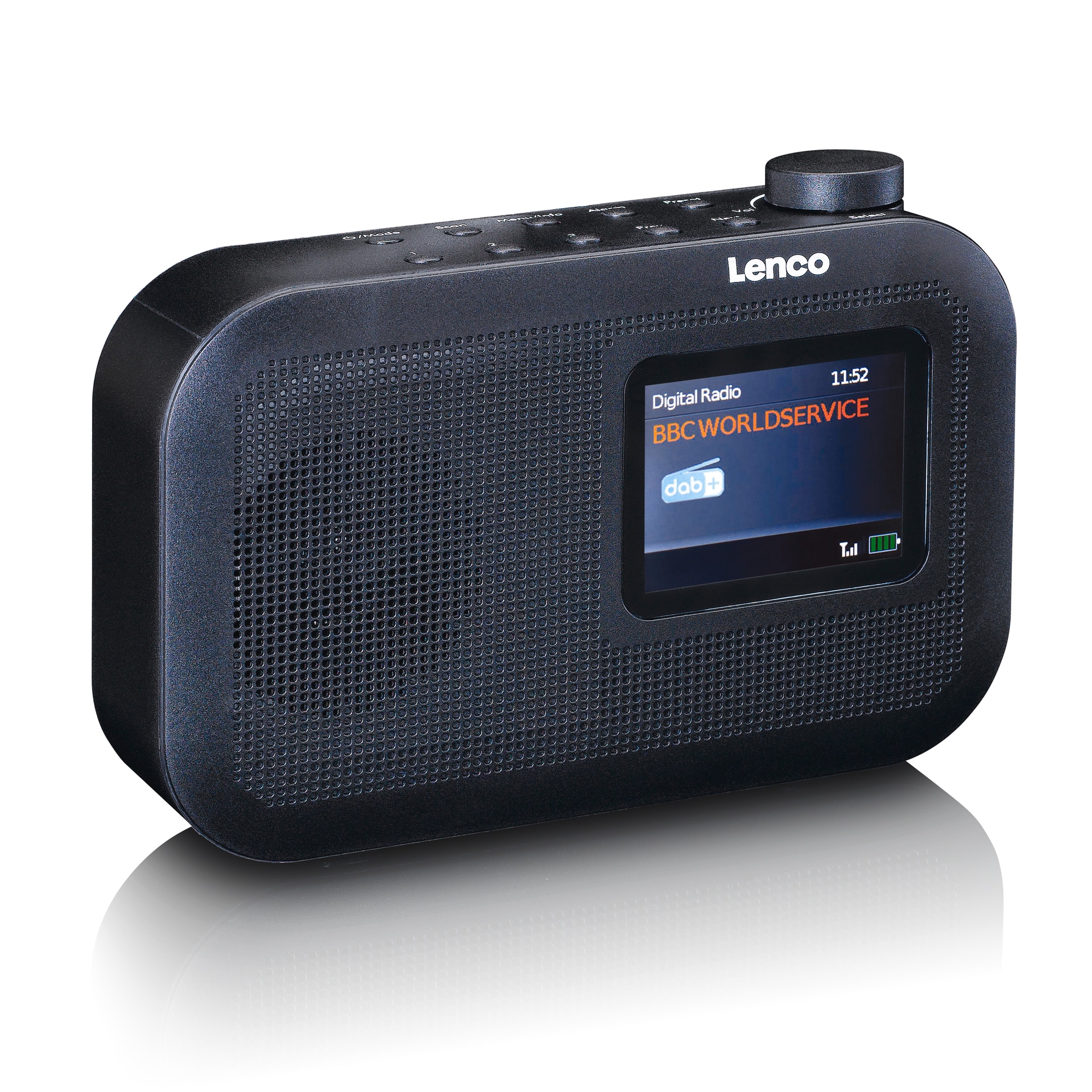 Lenco Digitalradio (DAB+) »PDR-026BK - DAB+ (Digitalradio ( DAB+) Taschenradio«, kaufen Raten auf