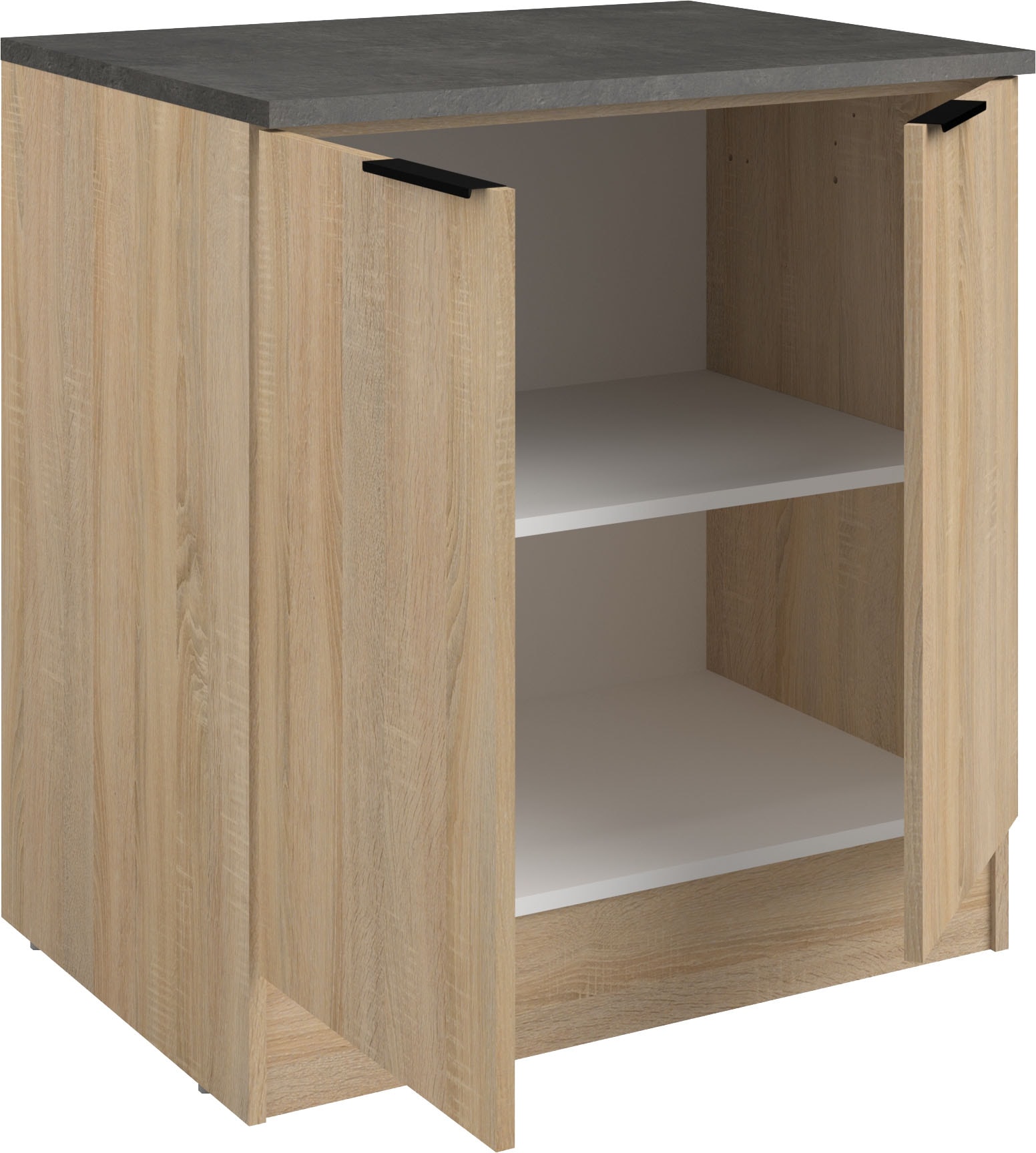 Parisot Schrank-Set »,Breite 300 cm, ohne E-Geräte« variabel stellbar, mit Kabeldurchlass,  melaminharzbeschichtet, 6 Stk. tlg.