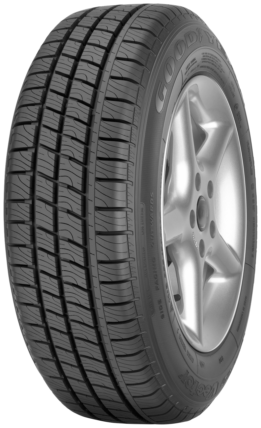Goodyear Ganzjahresreifen »Cargo Vector 2«, 205/65 R16 C 107/105T