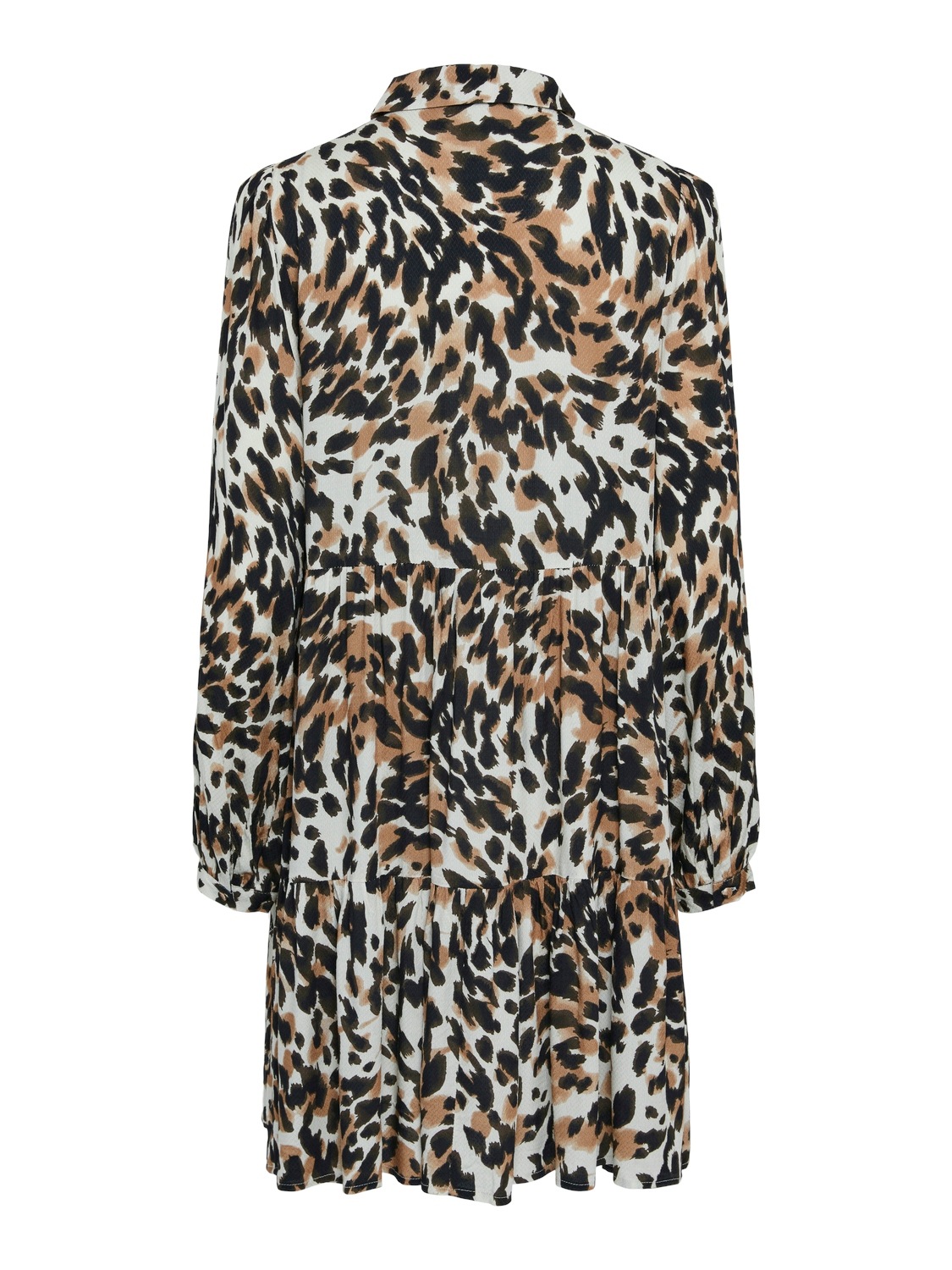 Y.A.S Hemdblusenkleid »YASALIRA LS SHIRT DRESS S. NOOS«, mit Volant