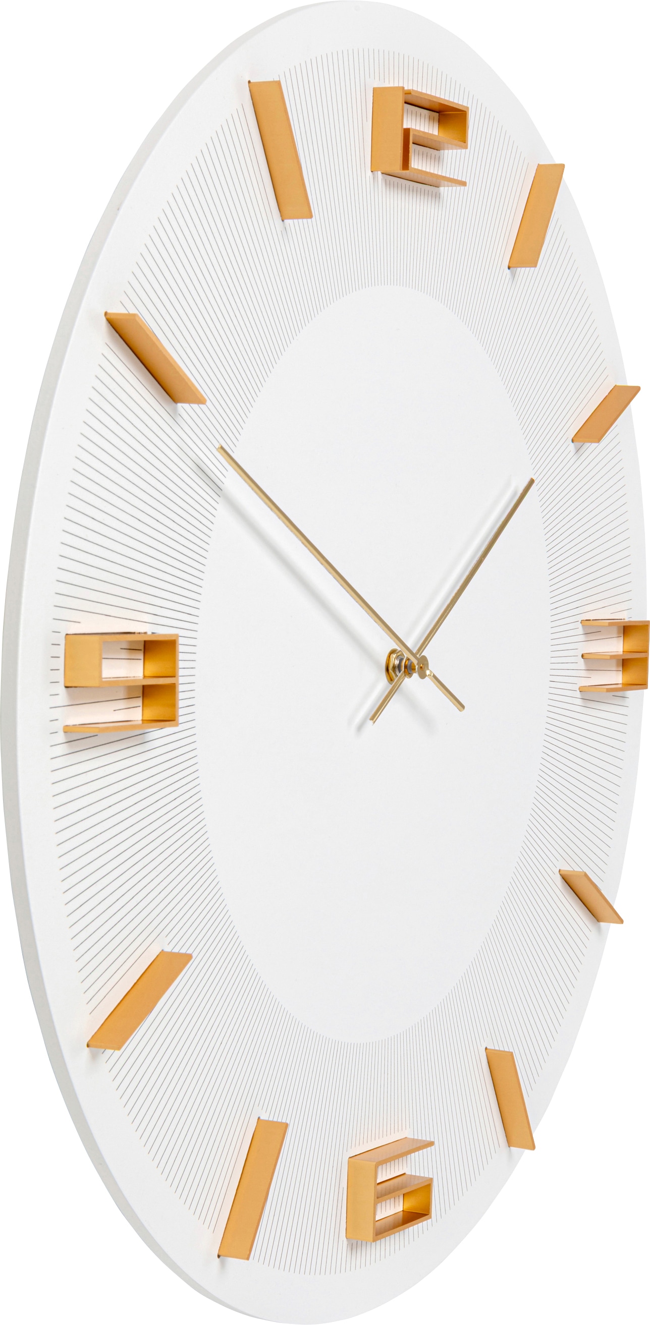 Kare Design Wanduhr »Leonardo Ø49cm« in verschiedenen Farben