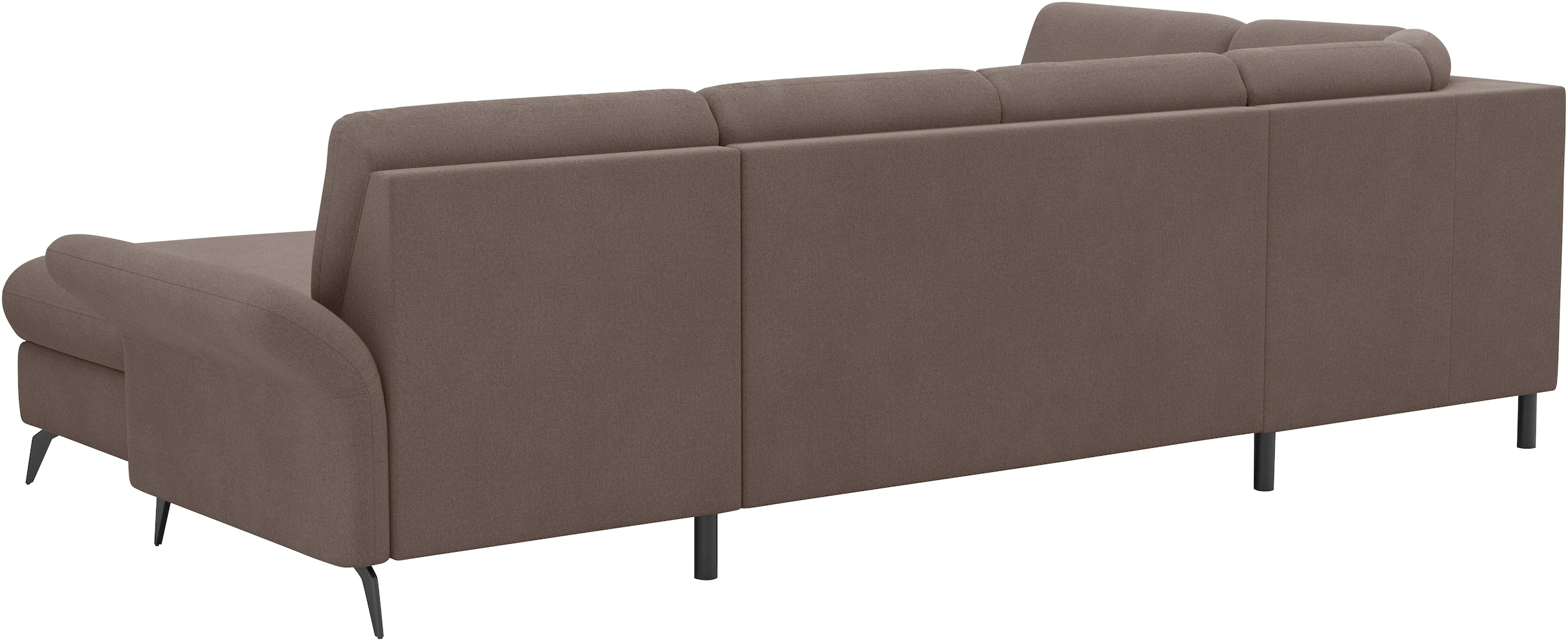Home affaire Wohnlandschaft »Rochelle«, optional: Armteilverstellung, klappbar, Bettkasen